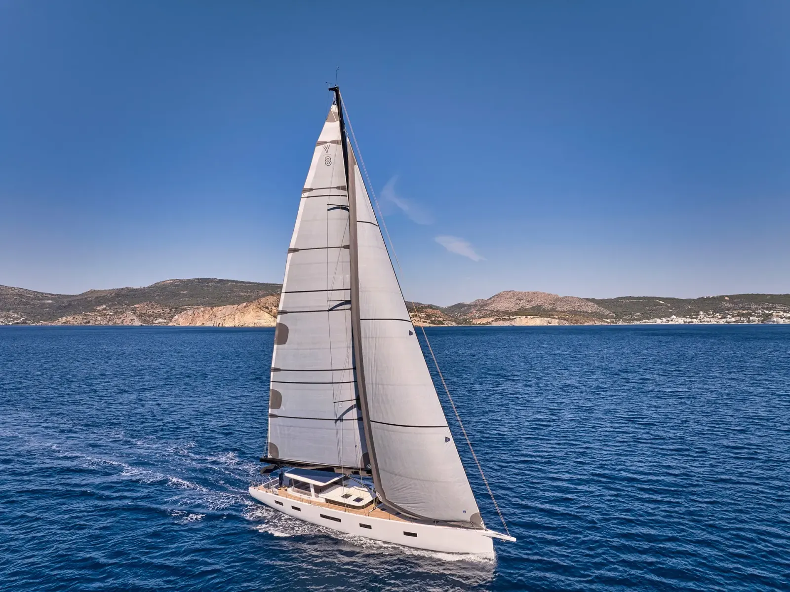 Nadamas Sailing Yacht interior cabin view