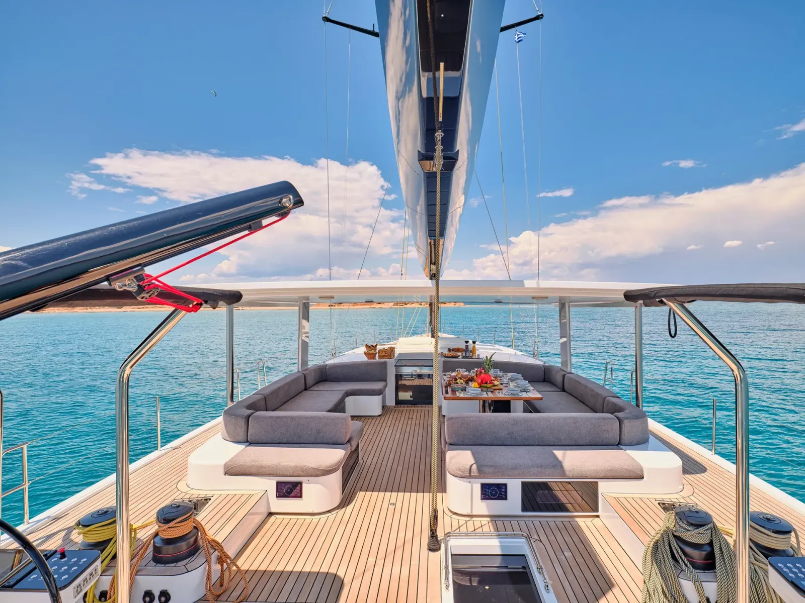 Nadamas sailing in Athens