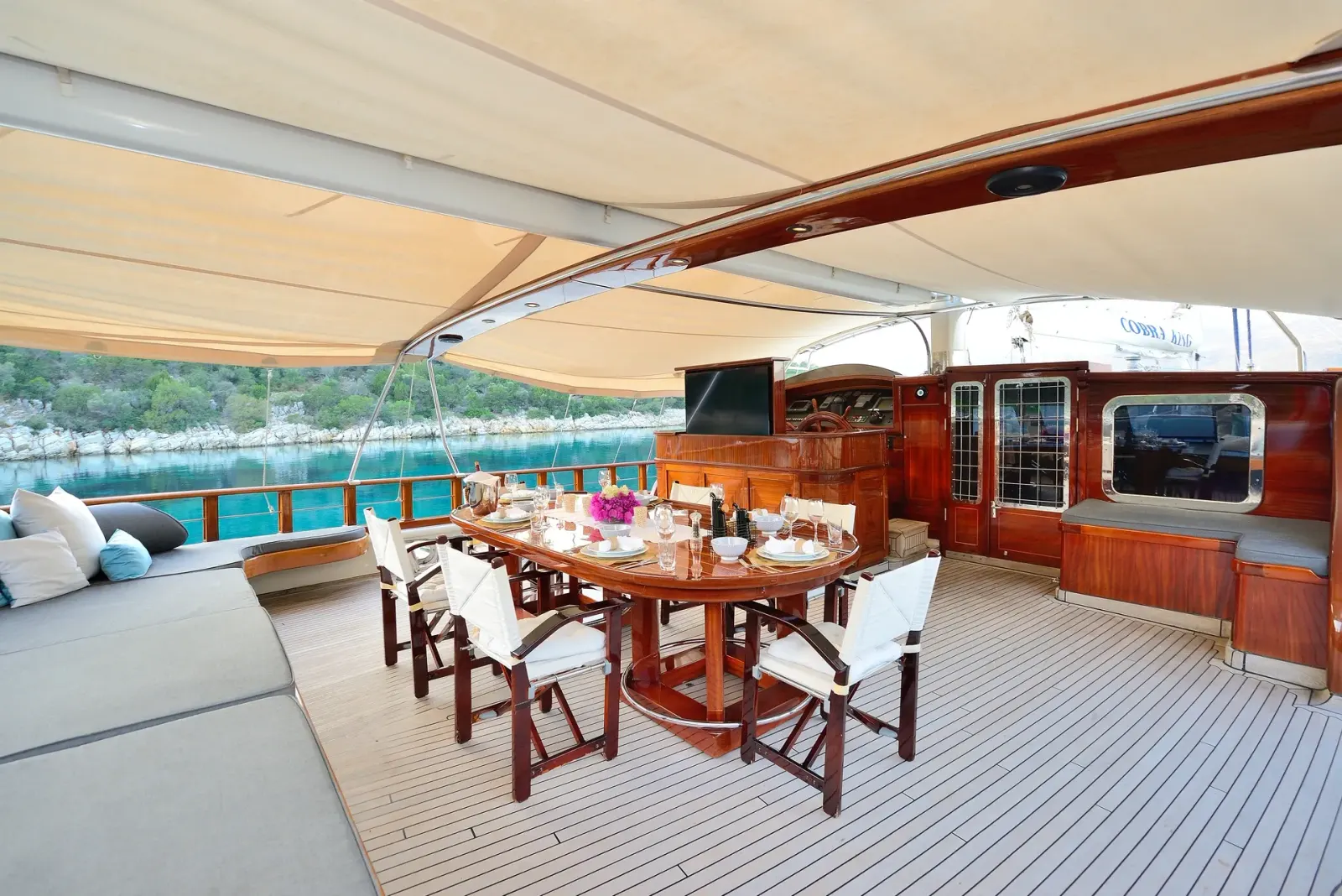 Cobra King sailing in Bodrum