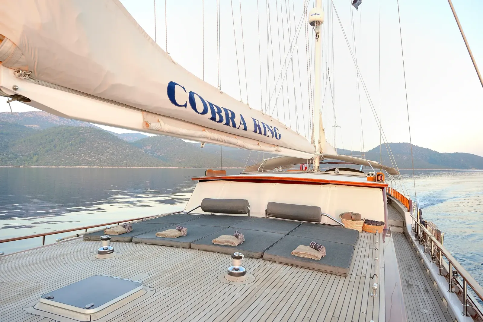 Cobra King sailing in Bodrum