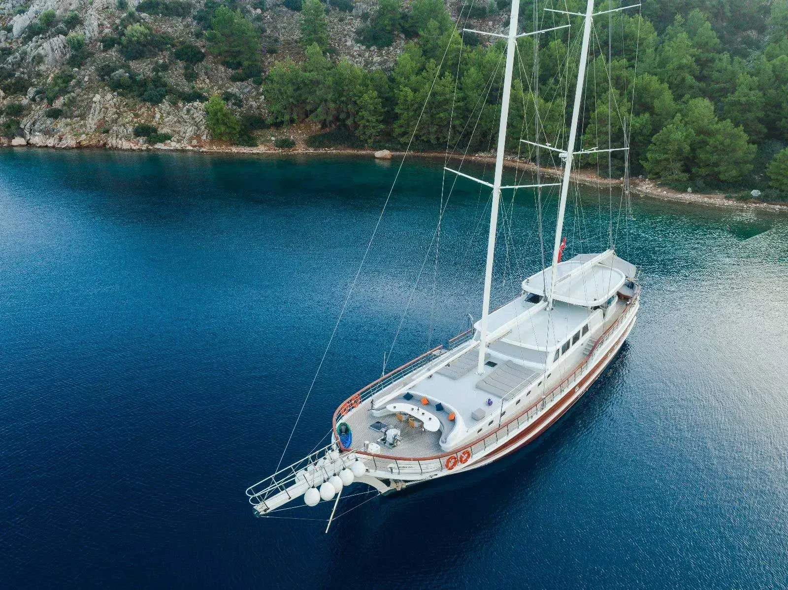 Vista Mare Gulet interior cabin view
