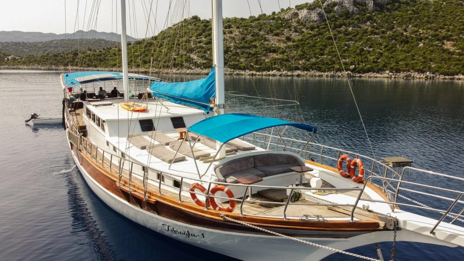 Zekioglu 1 sailing in Bozburun