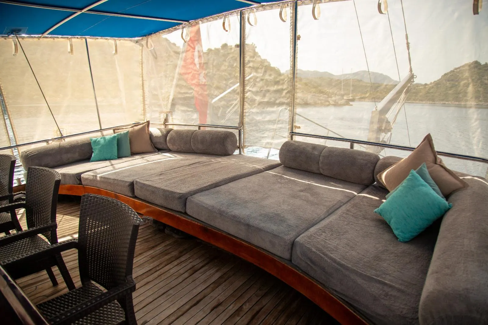 Zekioglu 1 sailing in Bozburun