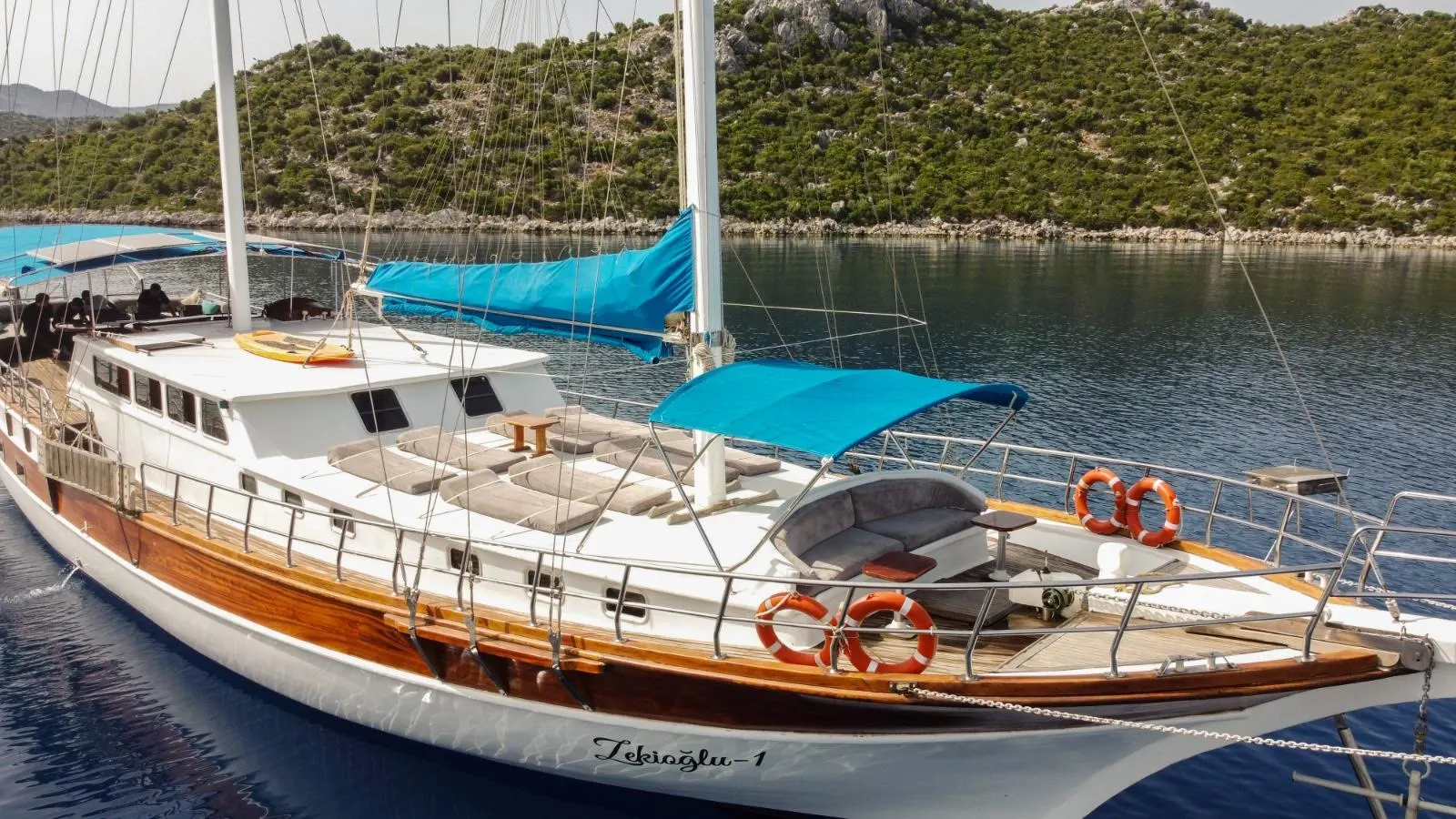 Zekioglu 1 sailing in Bozburun