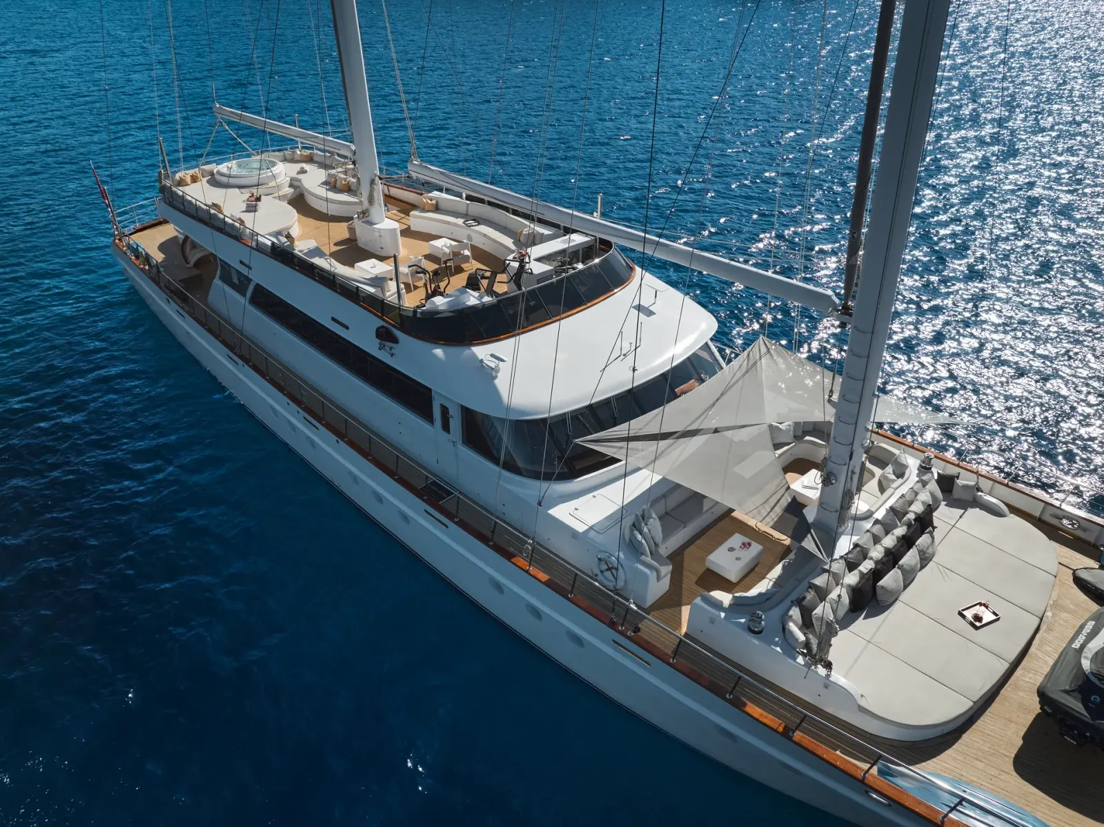 Lady Gita sailing in Split