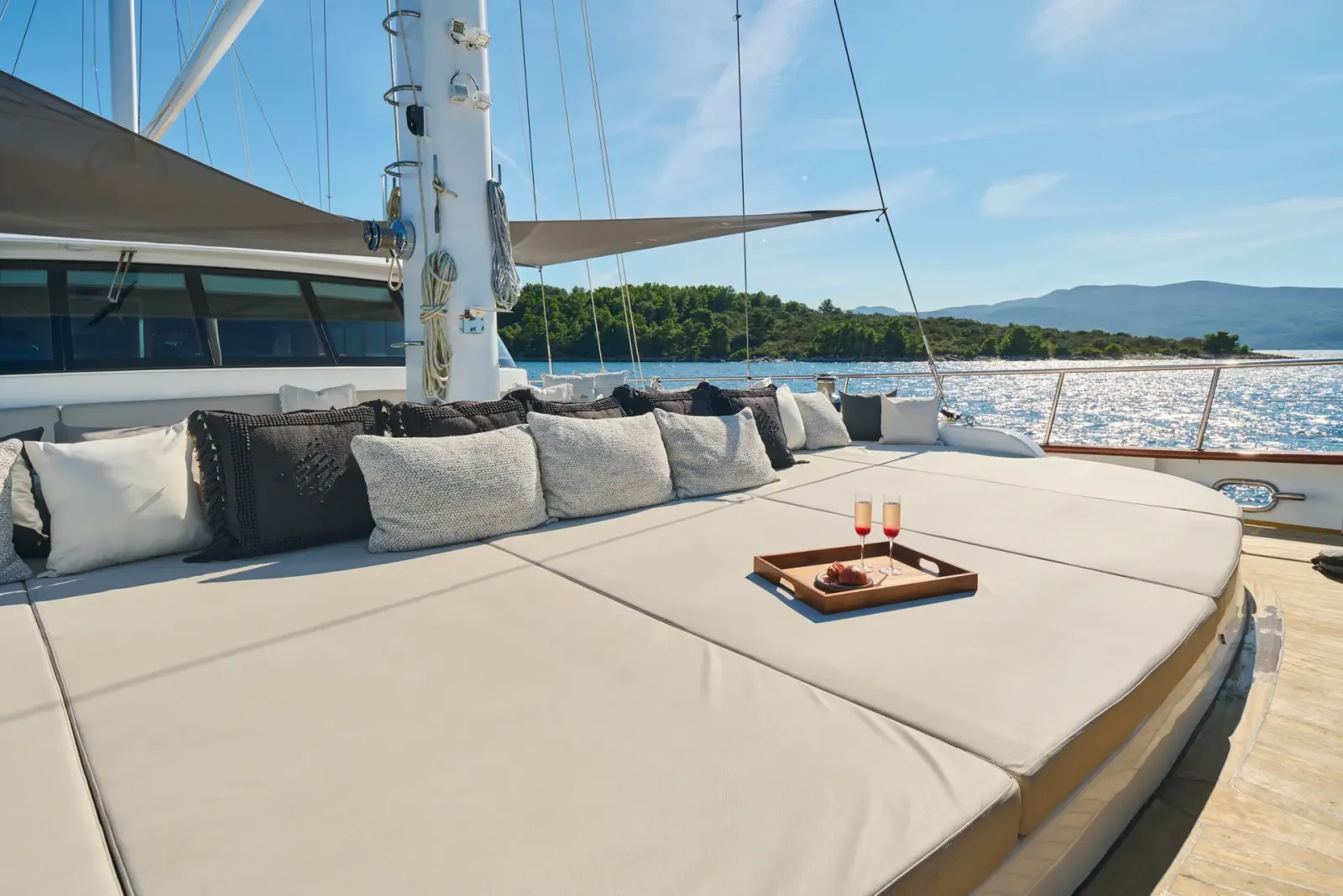 Lady Gita sailing in Split