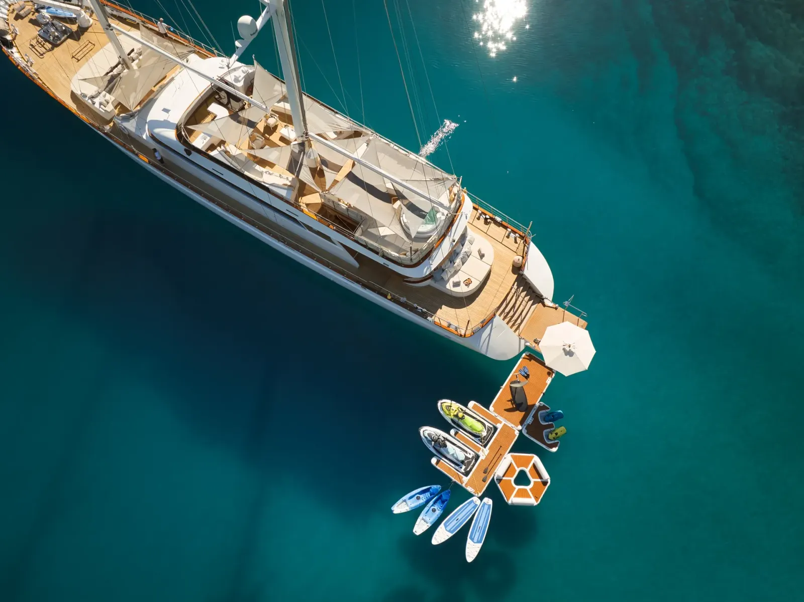 Lady Gita sailing in Split