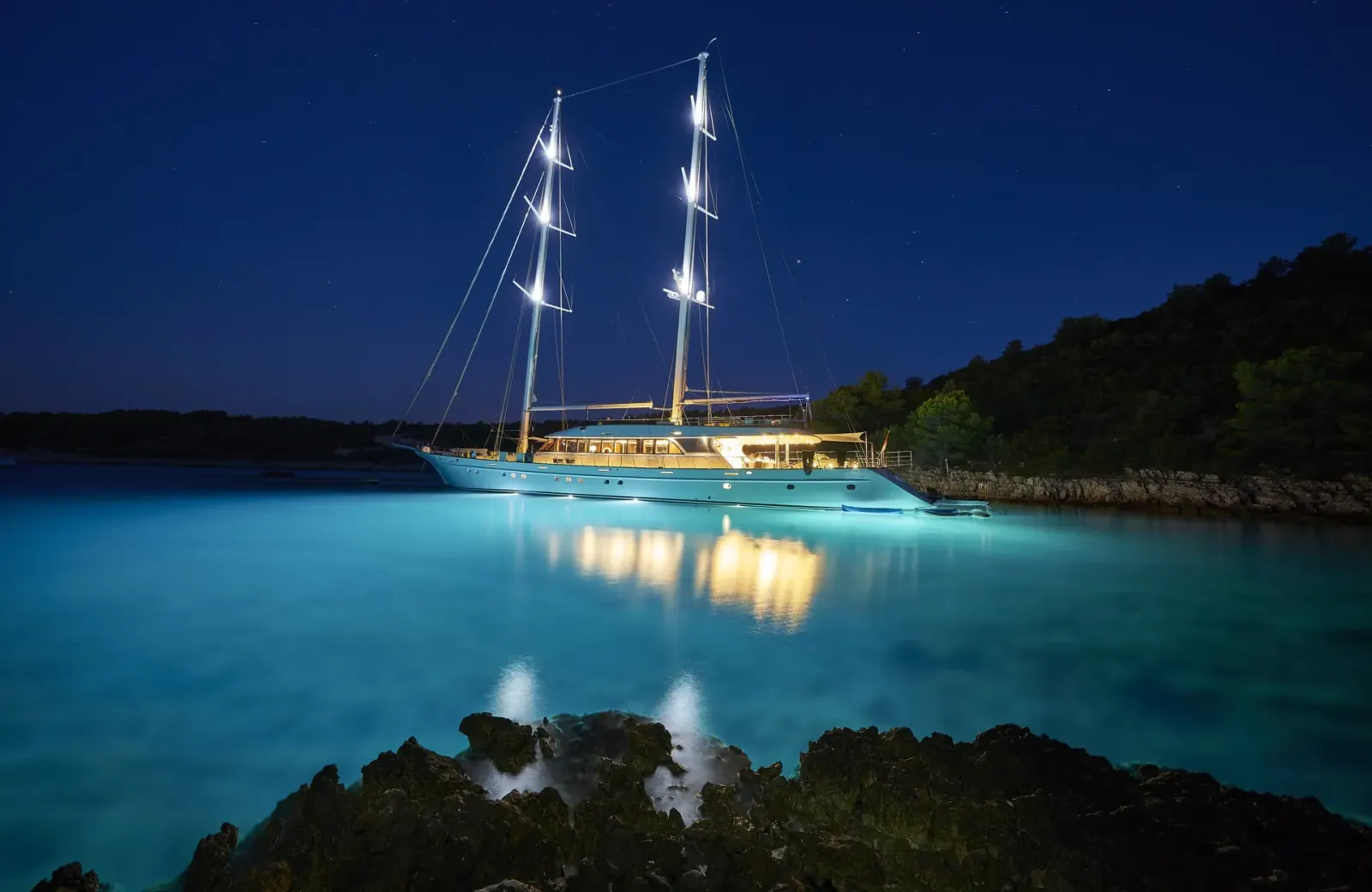 Lady Gita sailing in Split