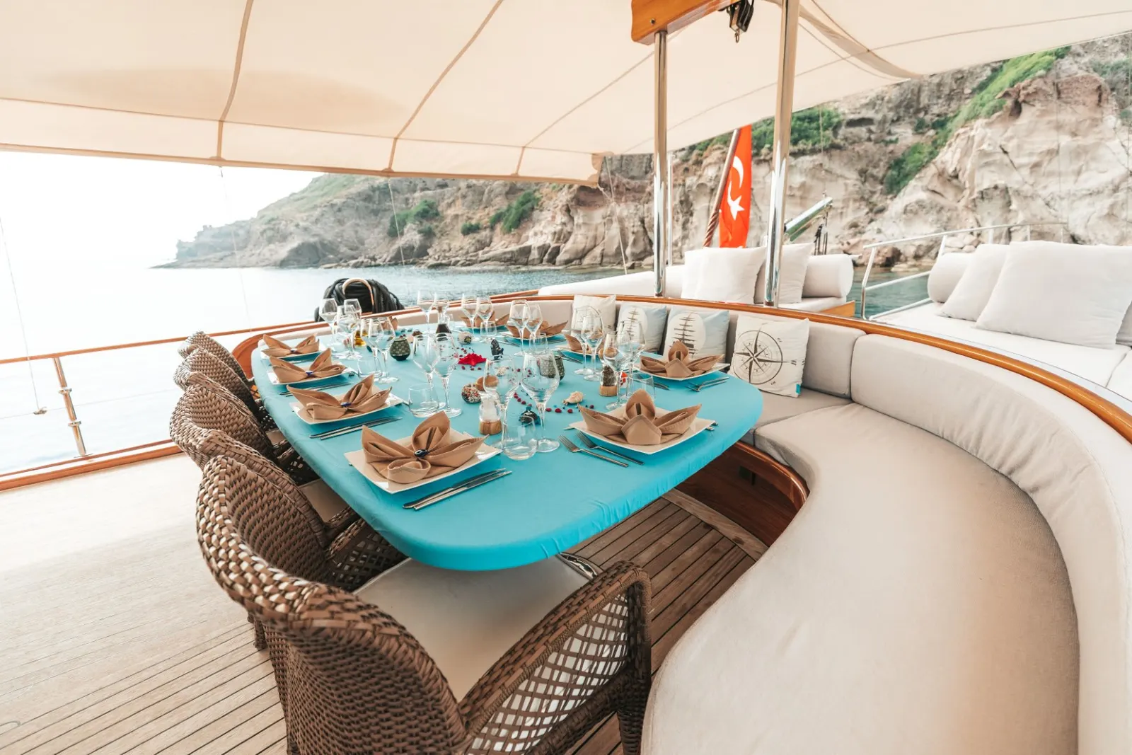 Kaya Guneri Plus sailing in Bodrum