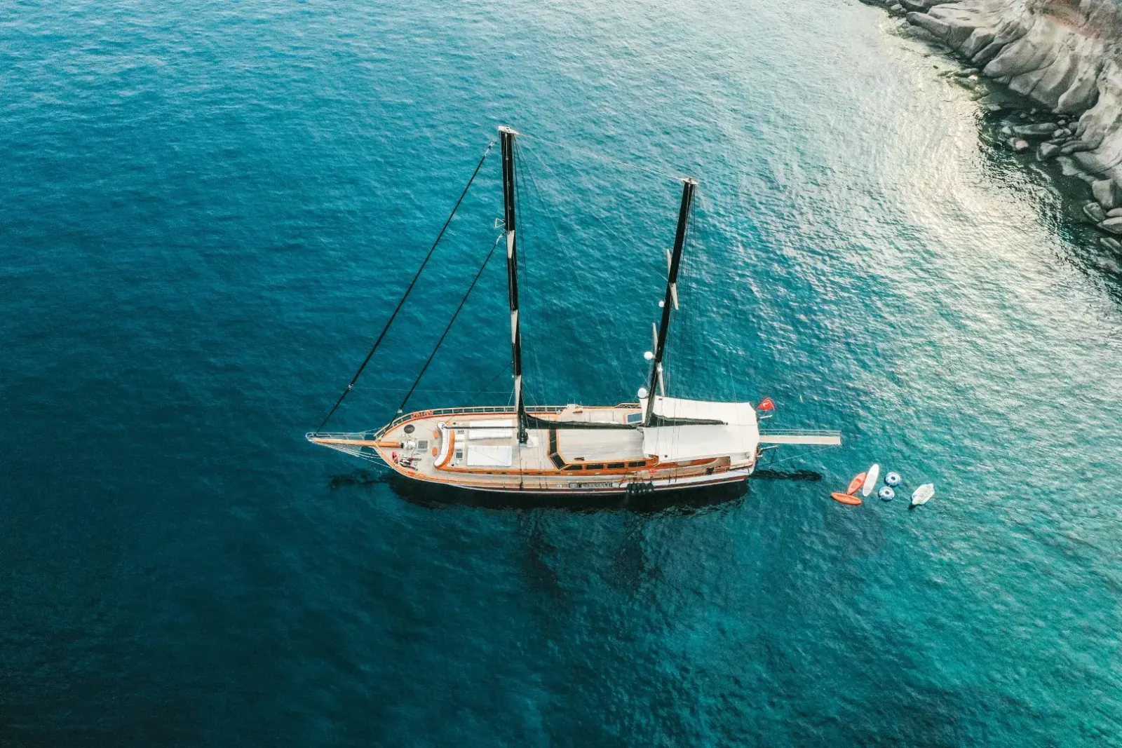 Kaya Guneri Plus sailing in Bodrum
