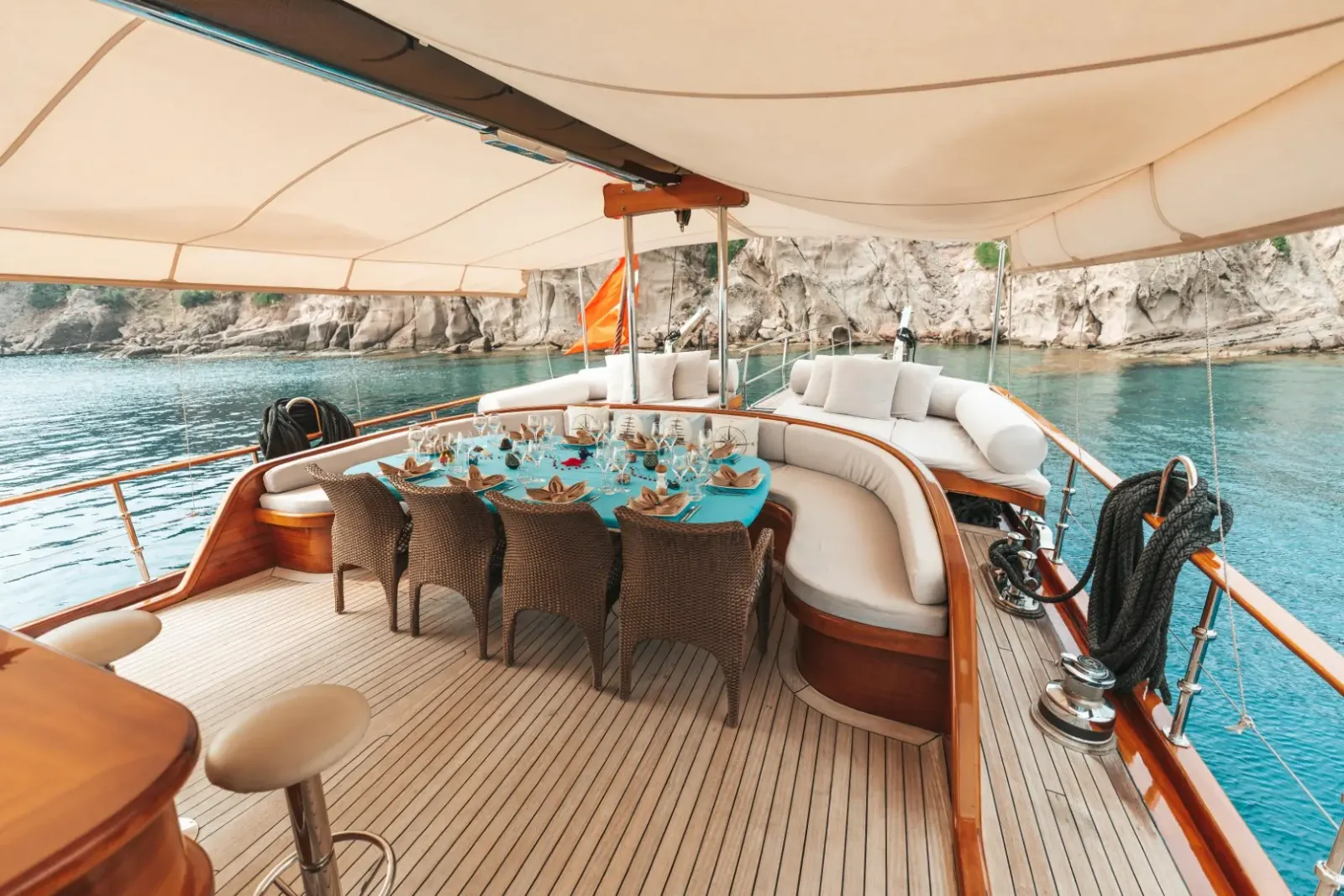 Kaya Guneri Plus sailing in Bodrum