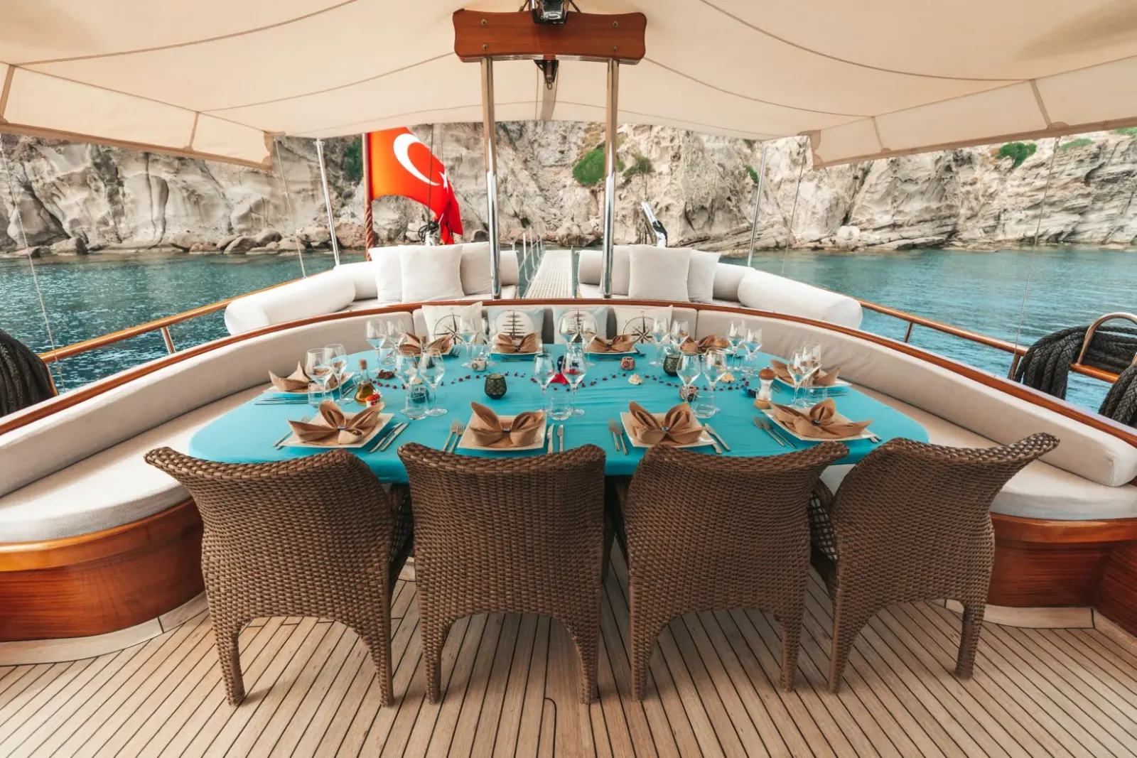 Kaya Guneri Plus sailing in Bodrum