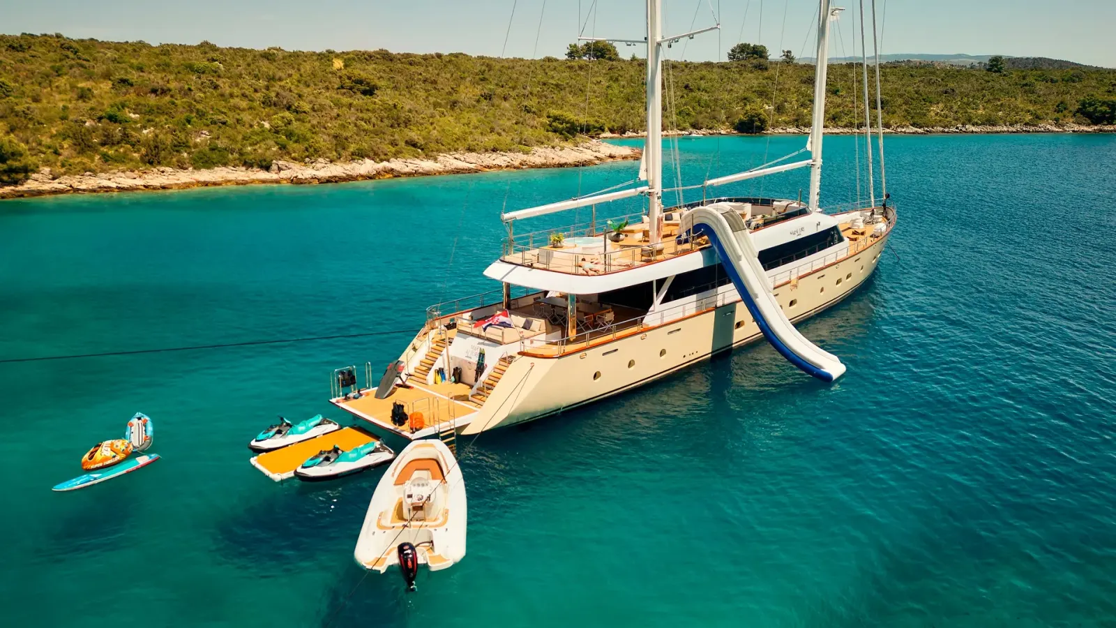 MarAllure sailing in Split