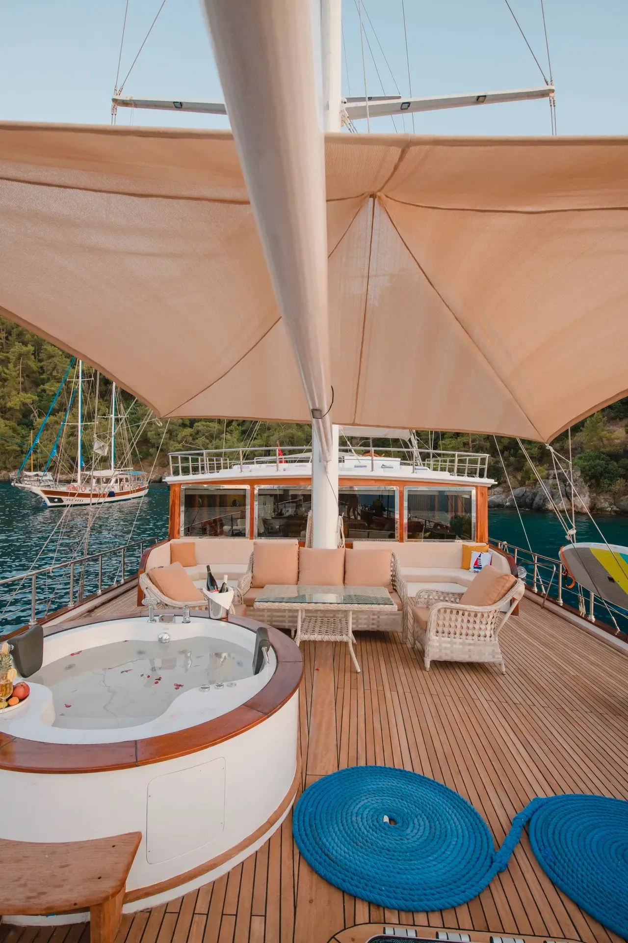 Grand Acar sailing in Fethiye