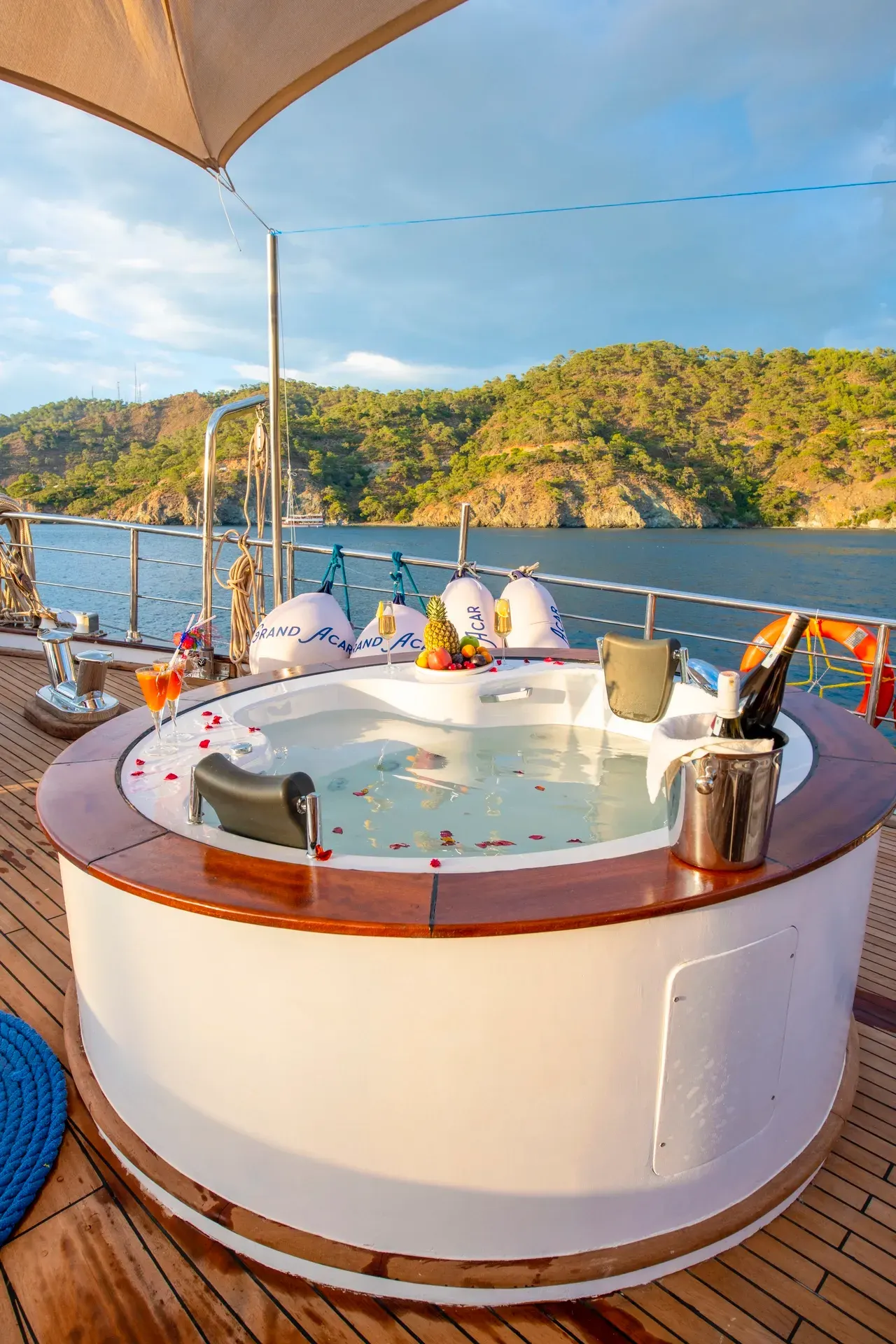 Grand Acar sailing in Fethiye