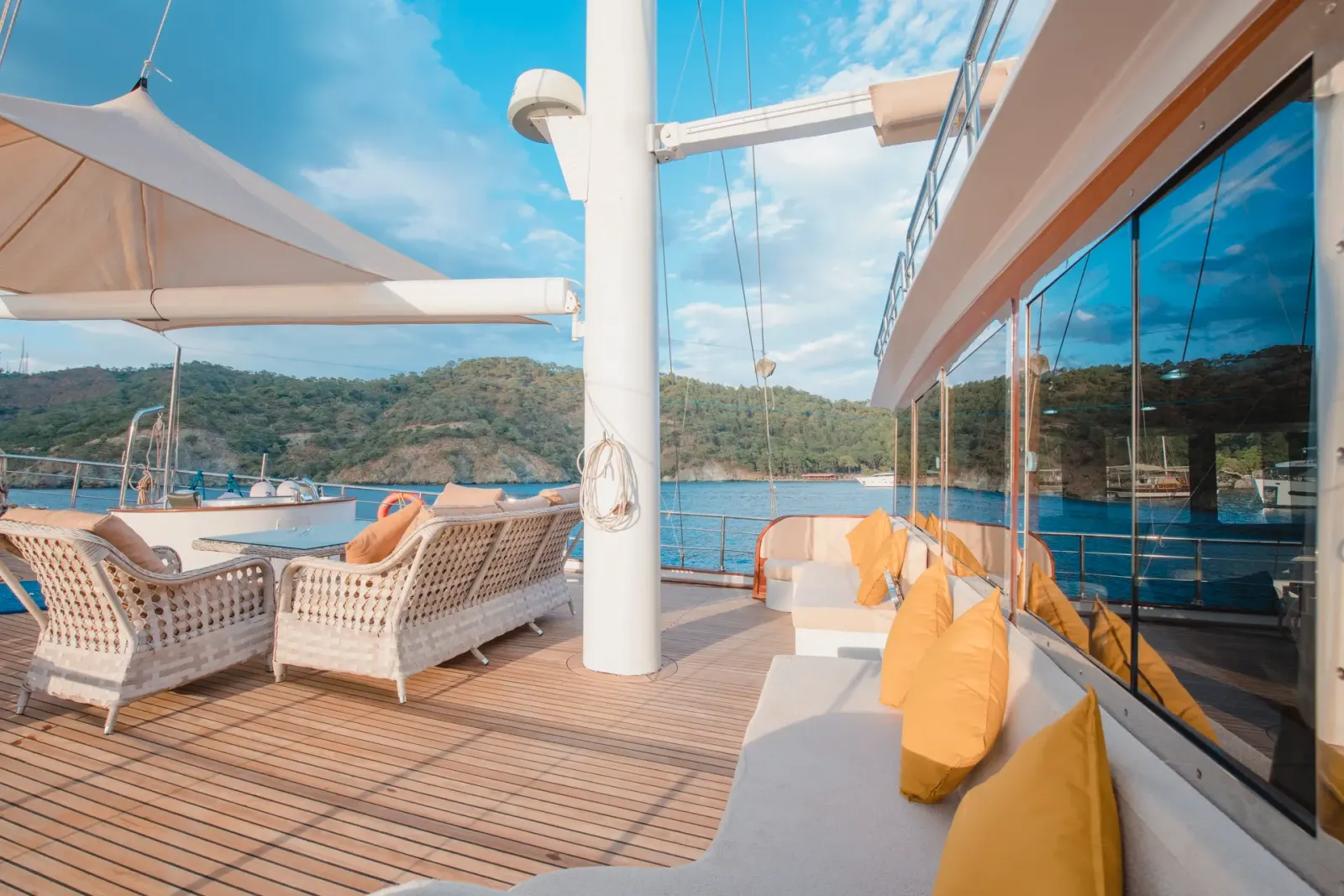 Grand Acar sailing in Fethiye