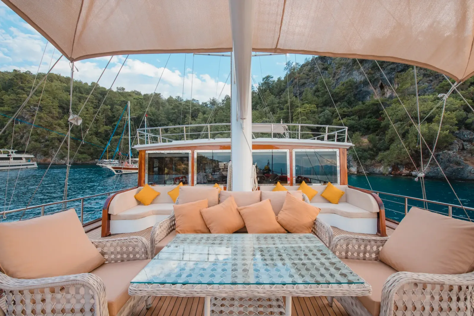 Grand Acar sailing in Fethiye