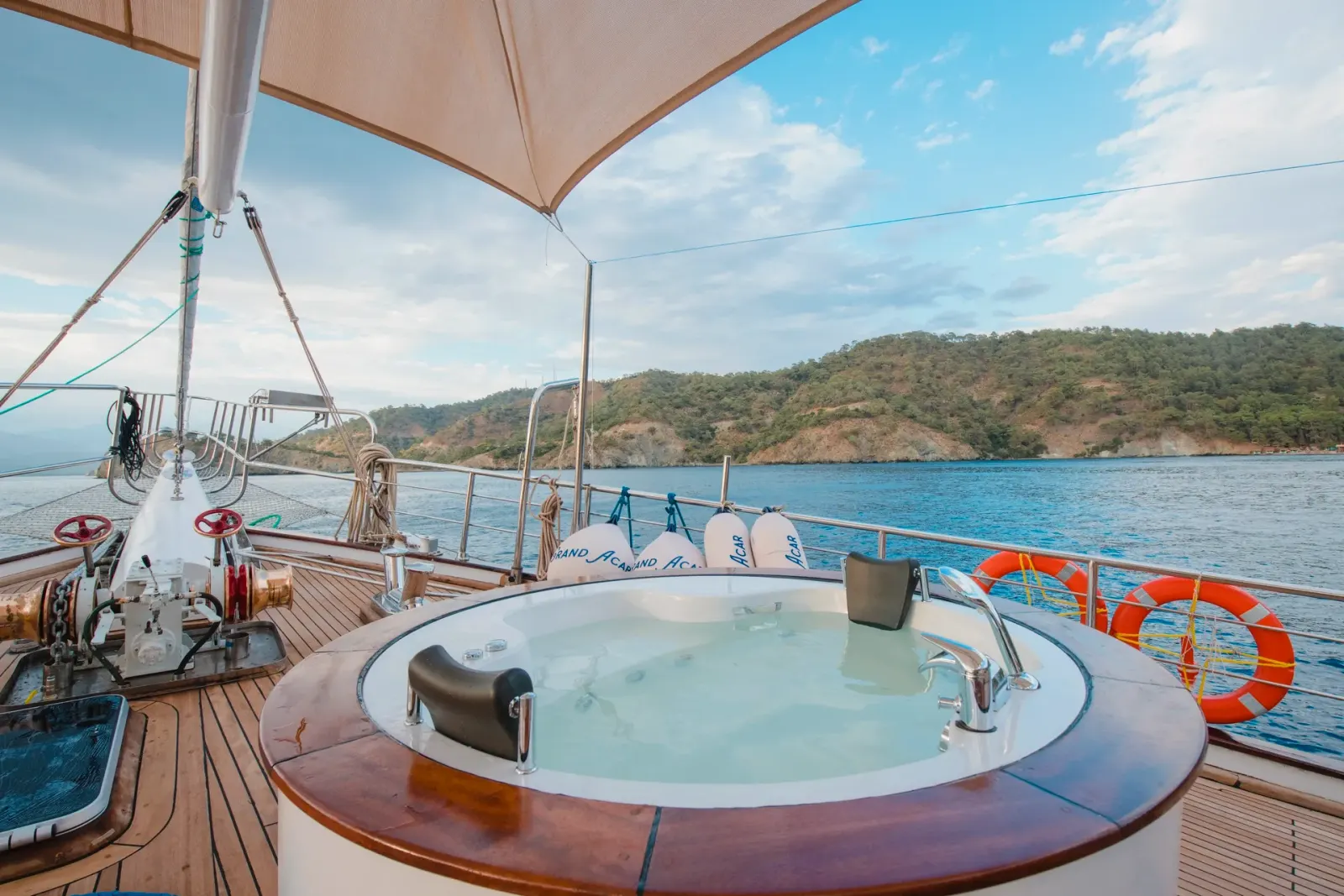 Grand Acar sailing in Fethiye