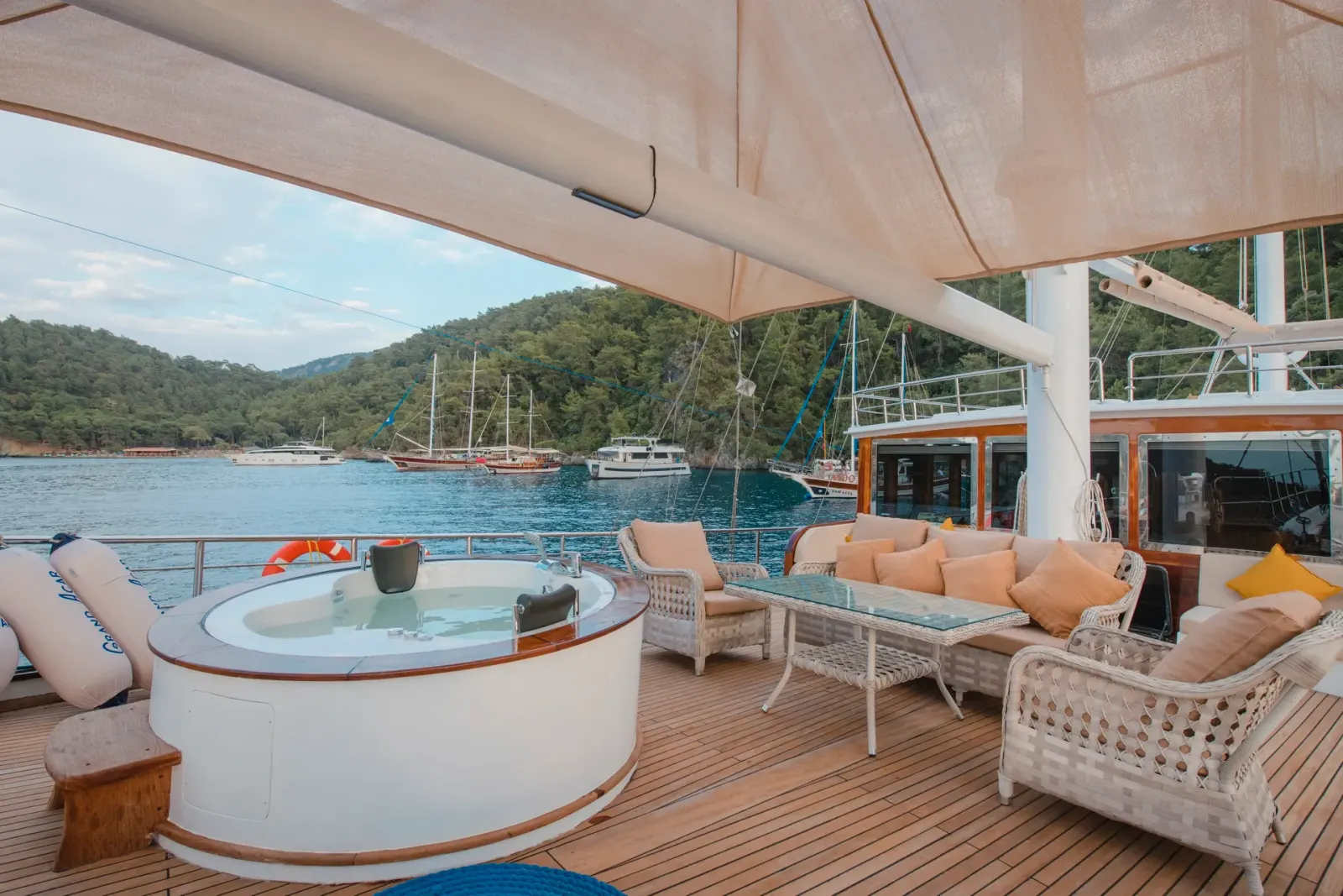 Grand Acar sailing in Fethiye