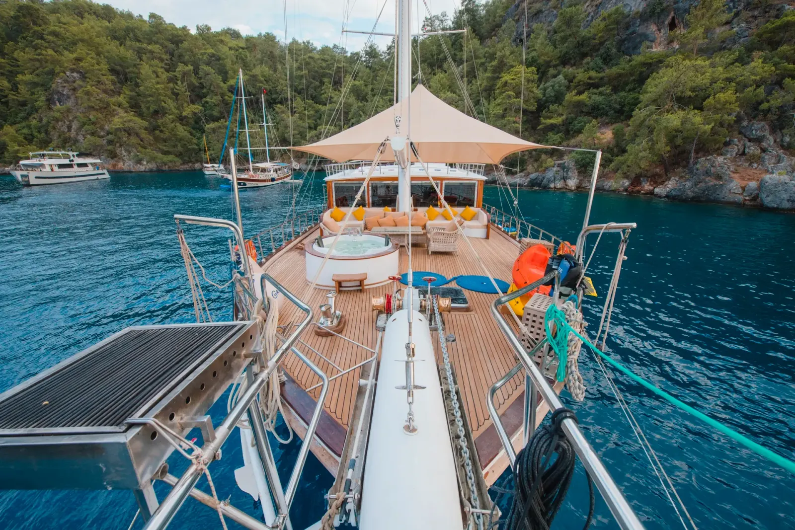 Grand Acar sailing in Fethiye