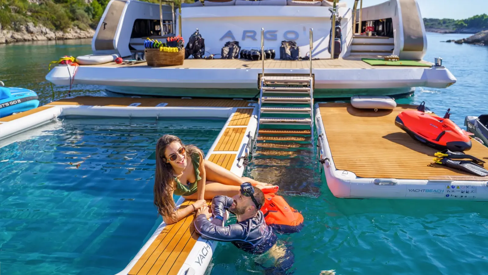 Argo sailing in Split
