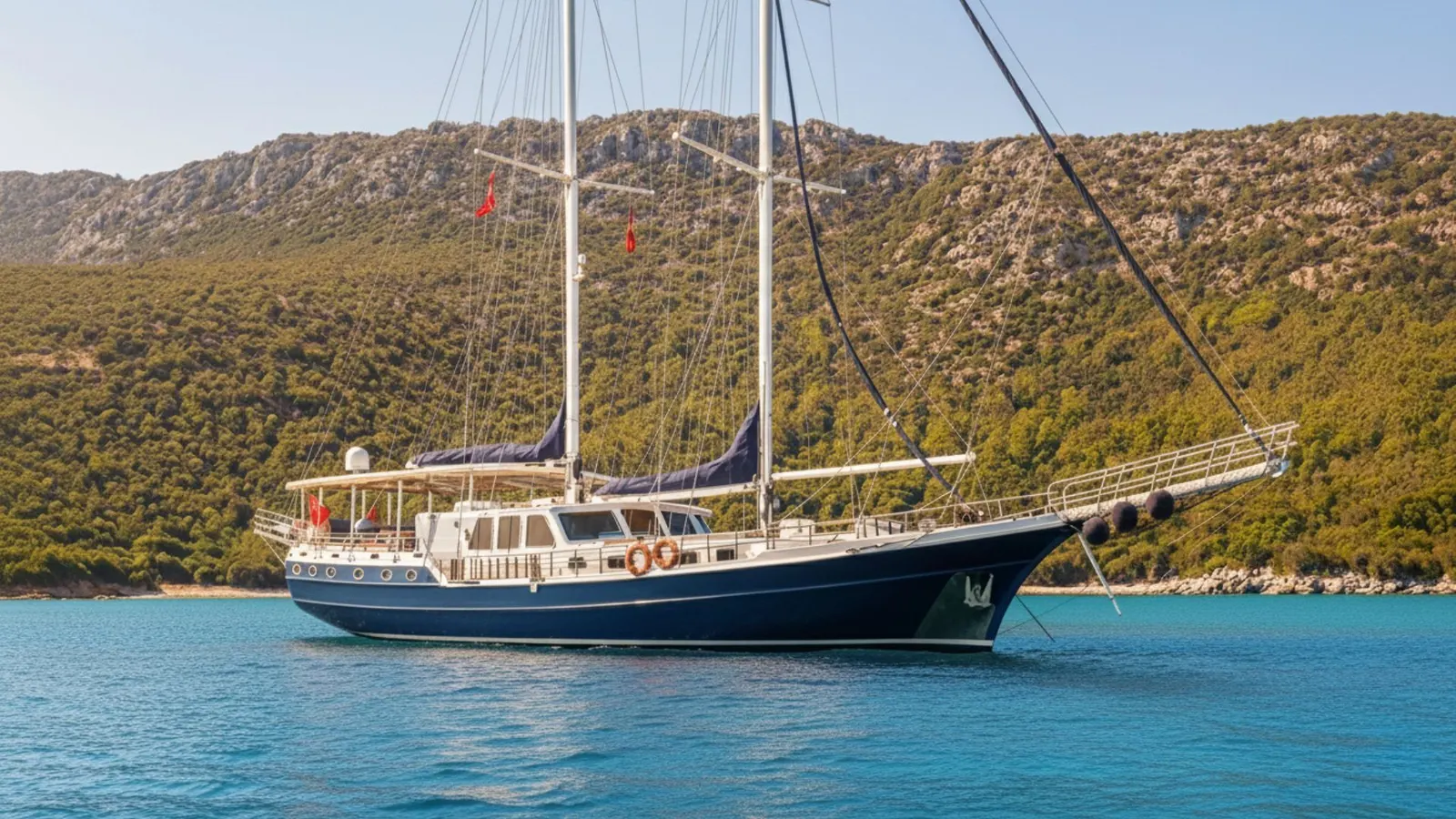 The Blue Sea sailing in Marmaris