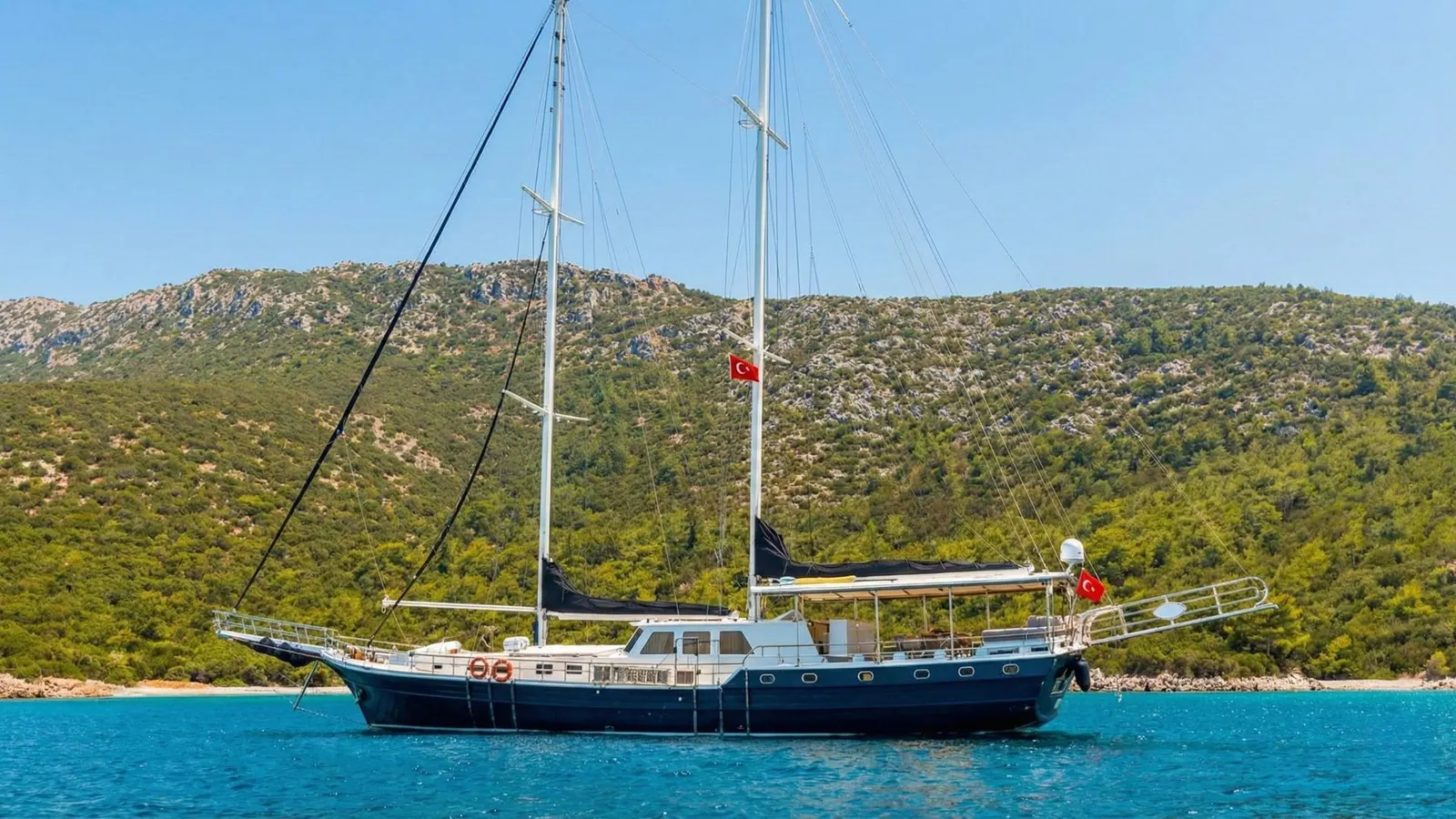 The Blue Sea sailing in Marmaris