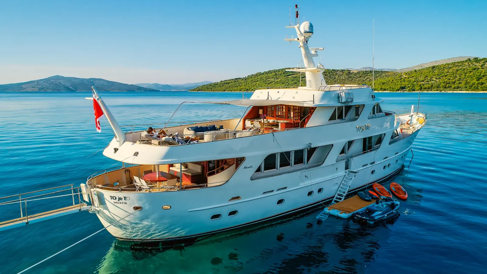 To Je To sailing in Trogir