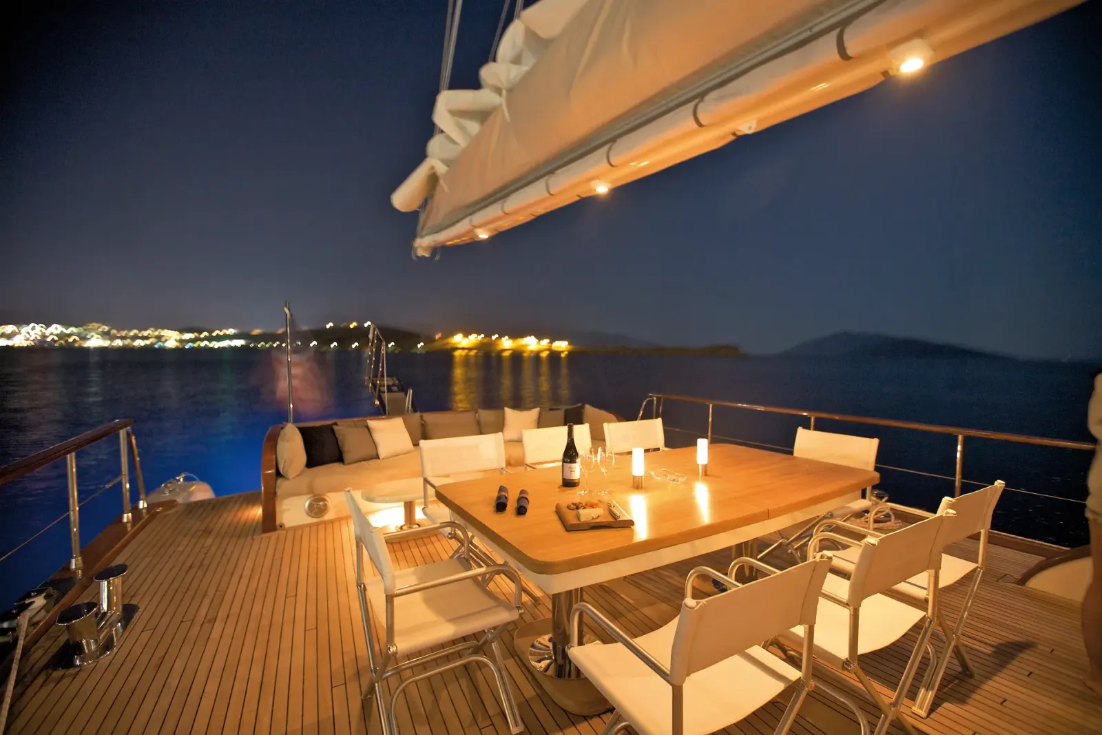 Miss B sailing in Bodrum