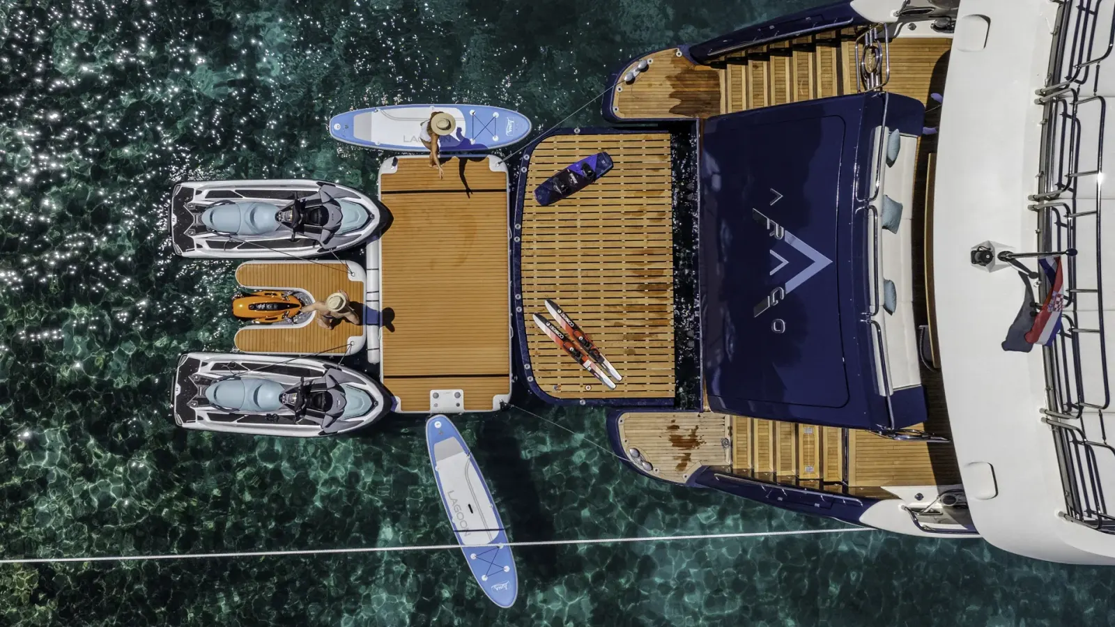 Arago sailing in Trogir
