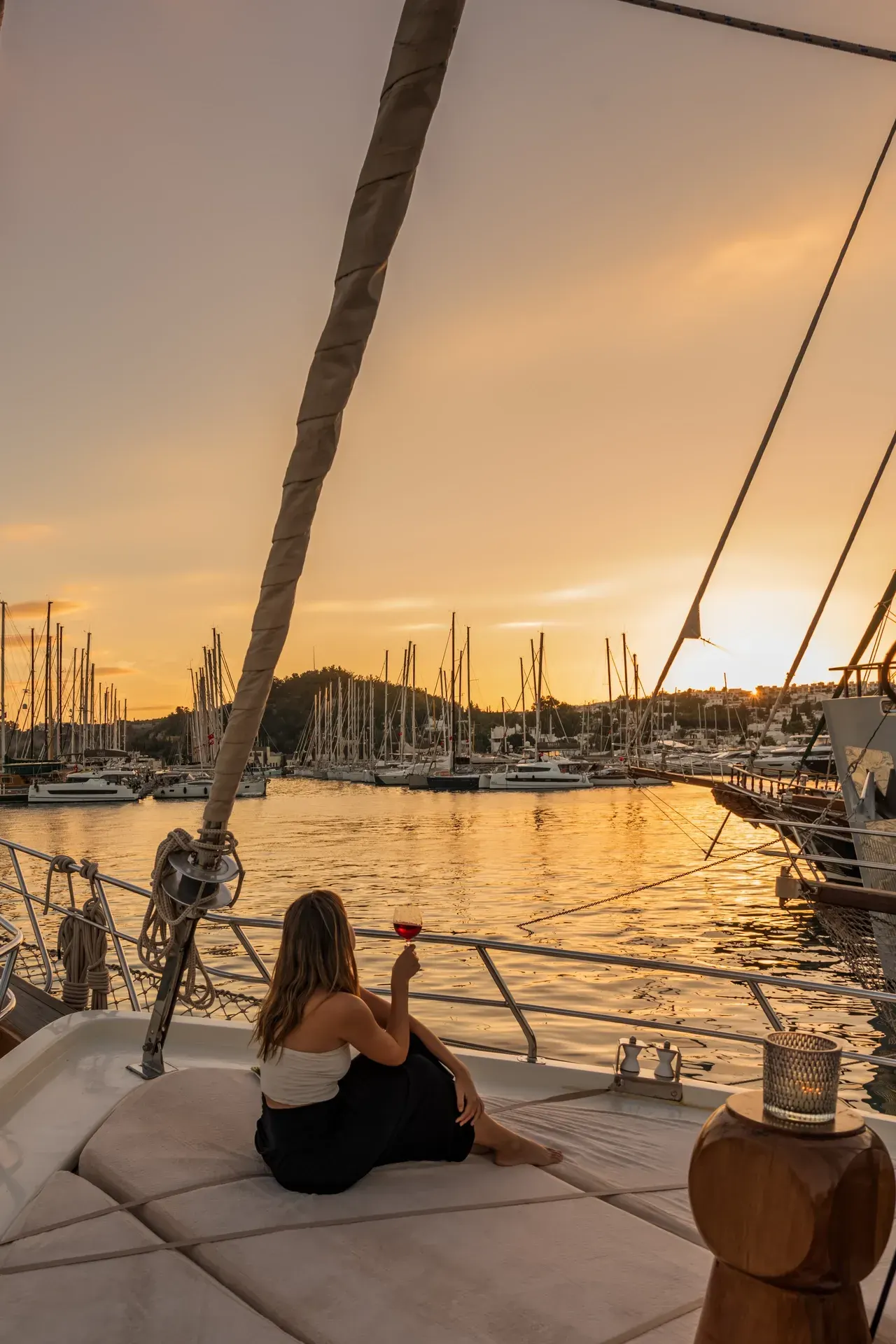 Torini sailing in Bodrum