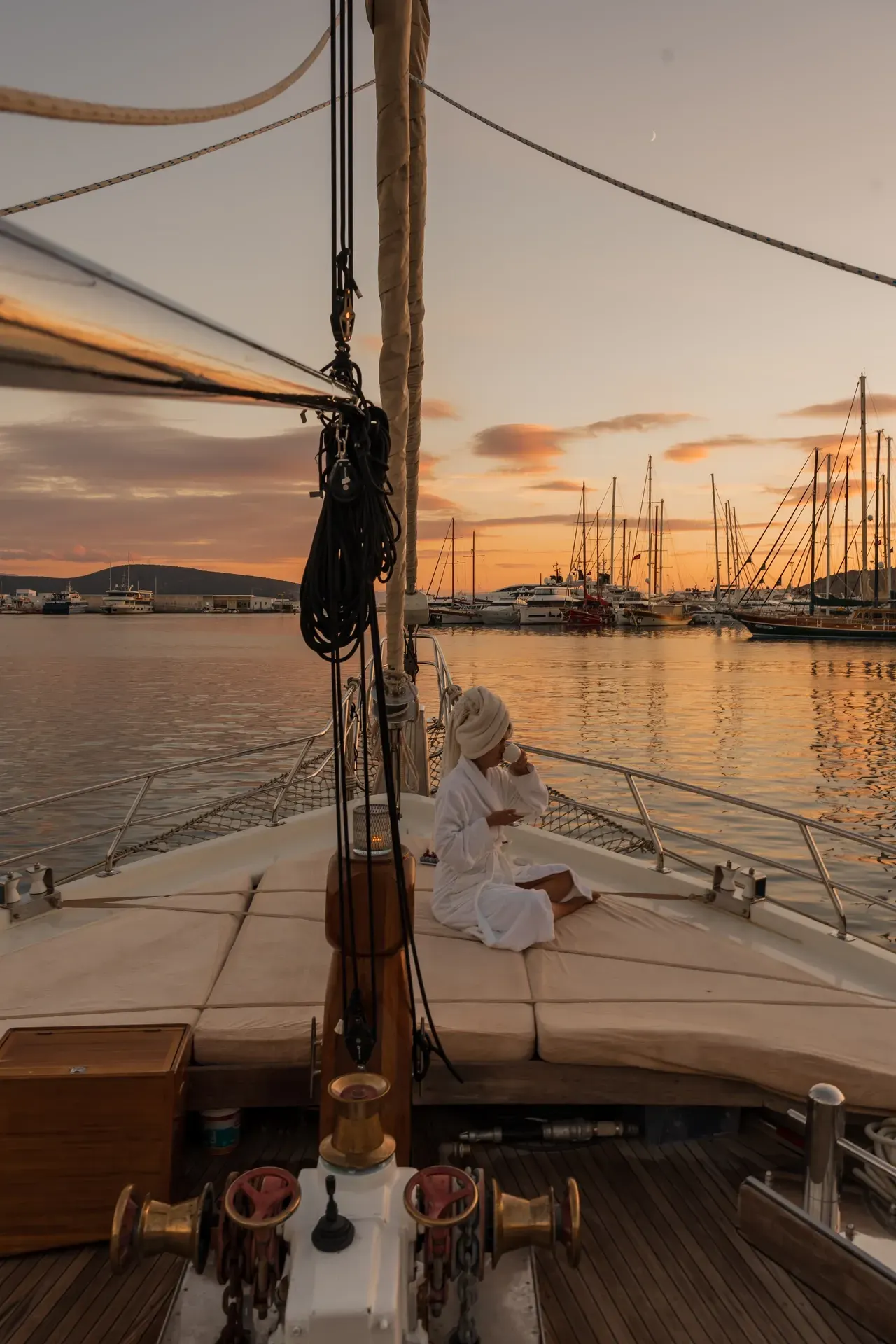 Torini sailing in Bodrum