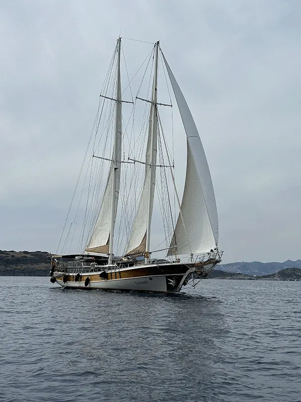 Torini sailing in Bodrum