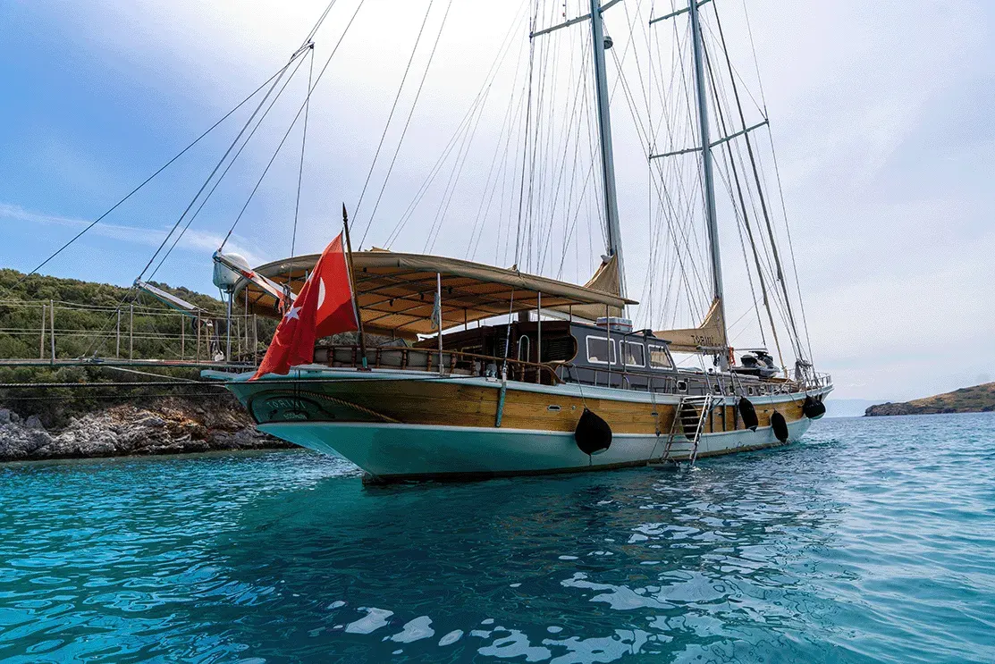 Torini sailing in Bodrum
