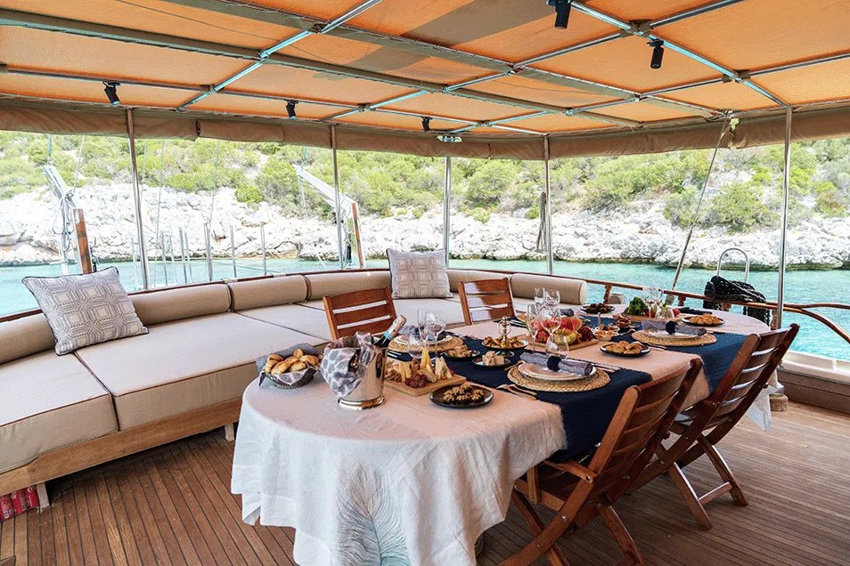 Torini sailing in Bodrum