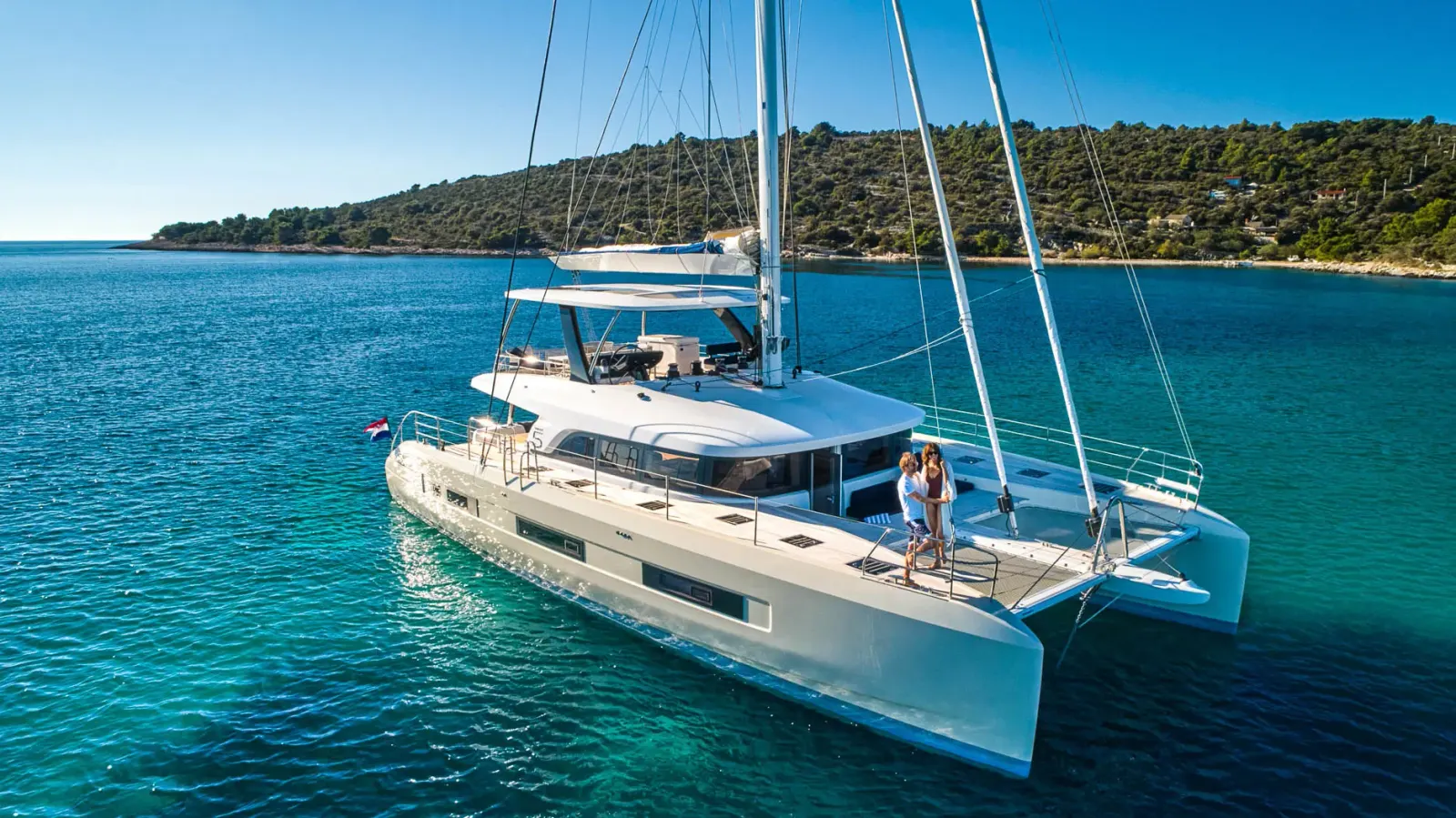 Amada Mia sailing in Split
