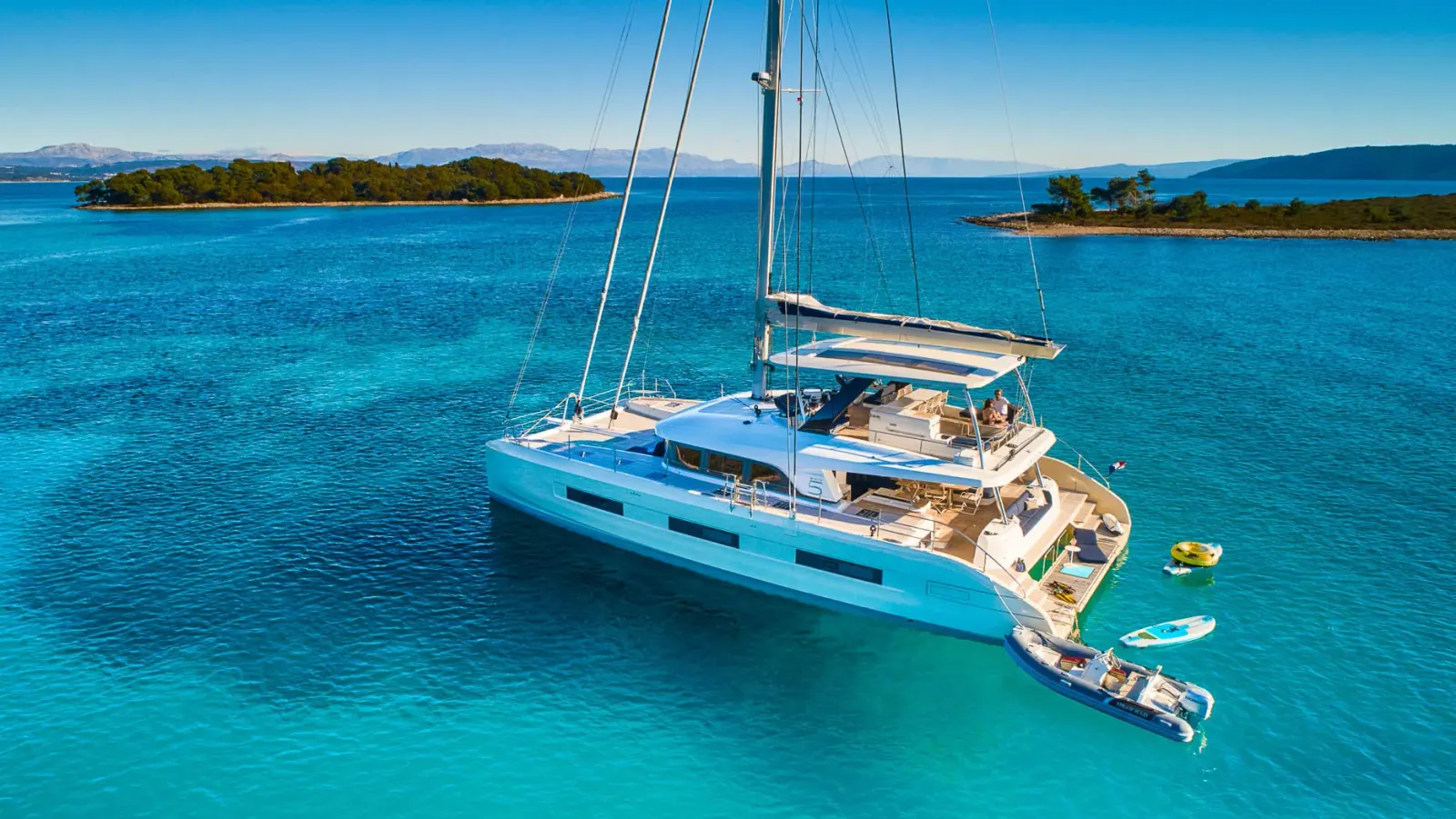 Amada Mia sailing in Split