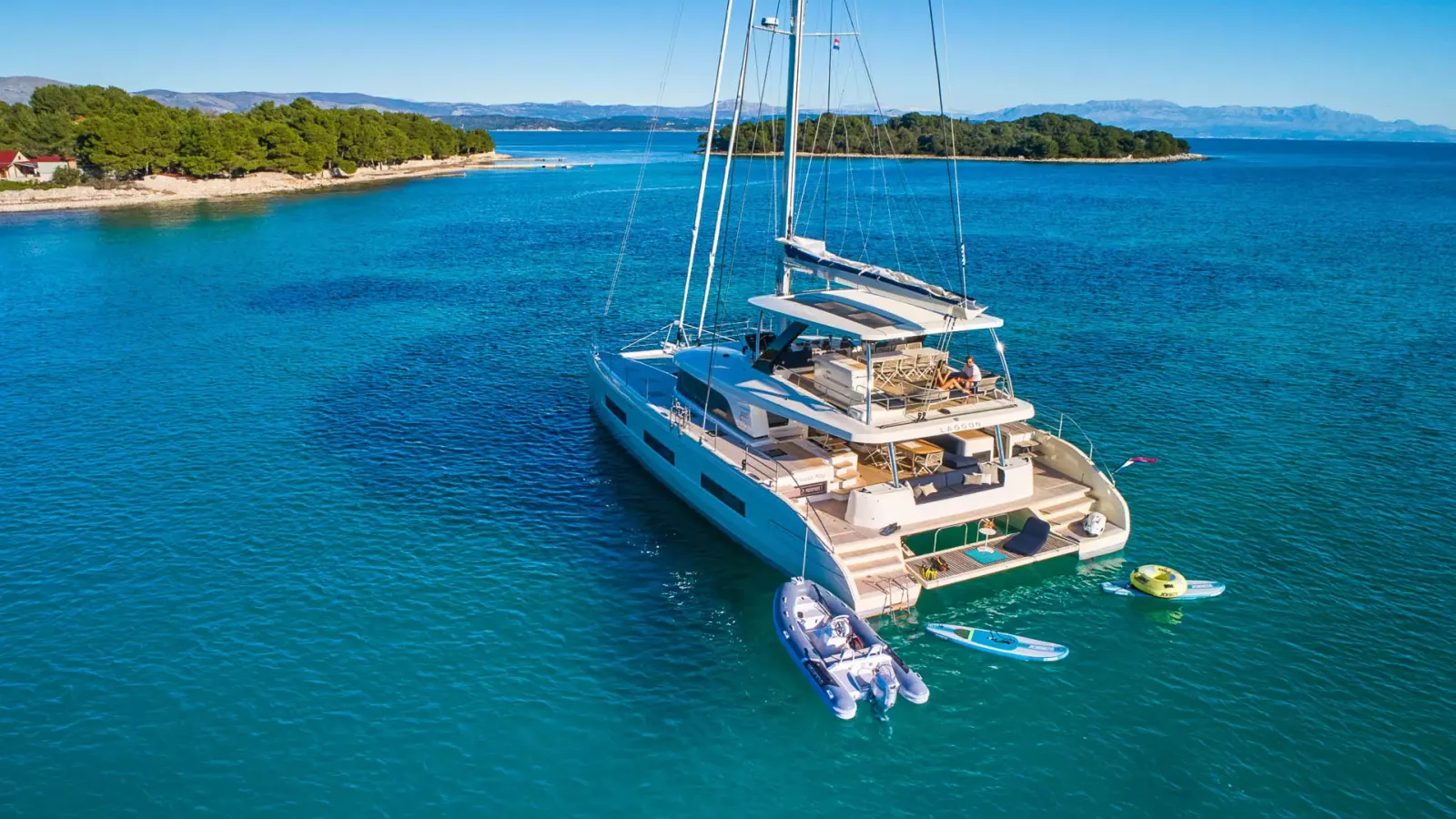 Amada Mia sailing in Split