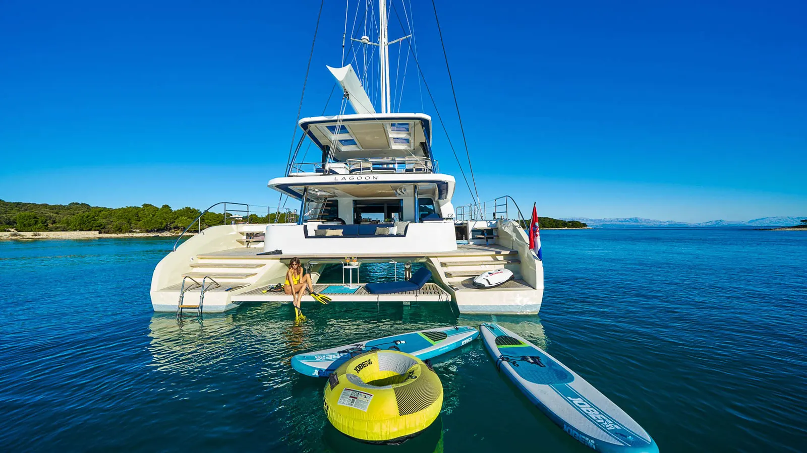 Amada Mia sailing in Split