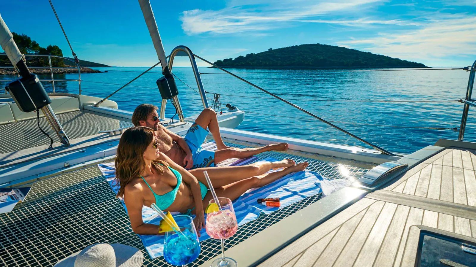 Amada Mia sailing in Split