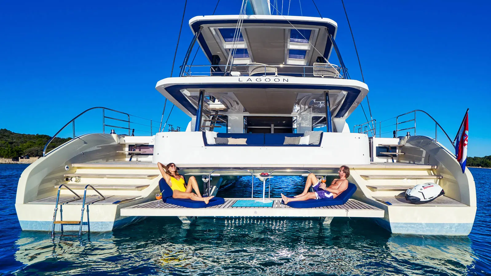 Amada Mia sailing in Split