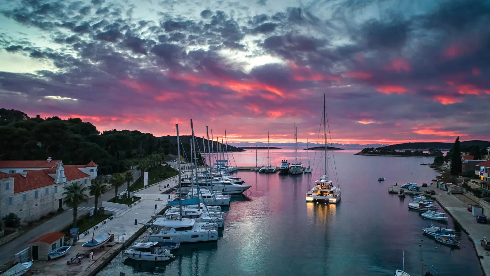 Amada Mia sailing in Split