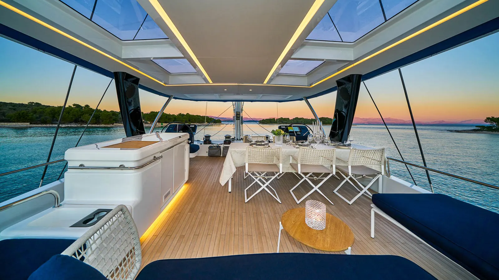 Amada Mia sailing in Split