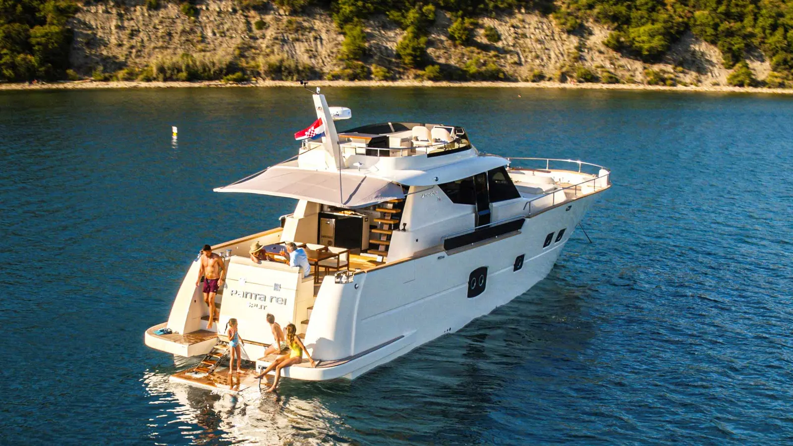 Panta Rei sailing in Split