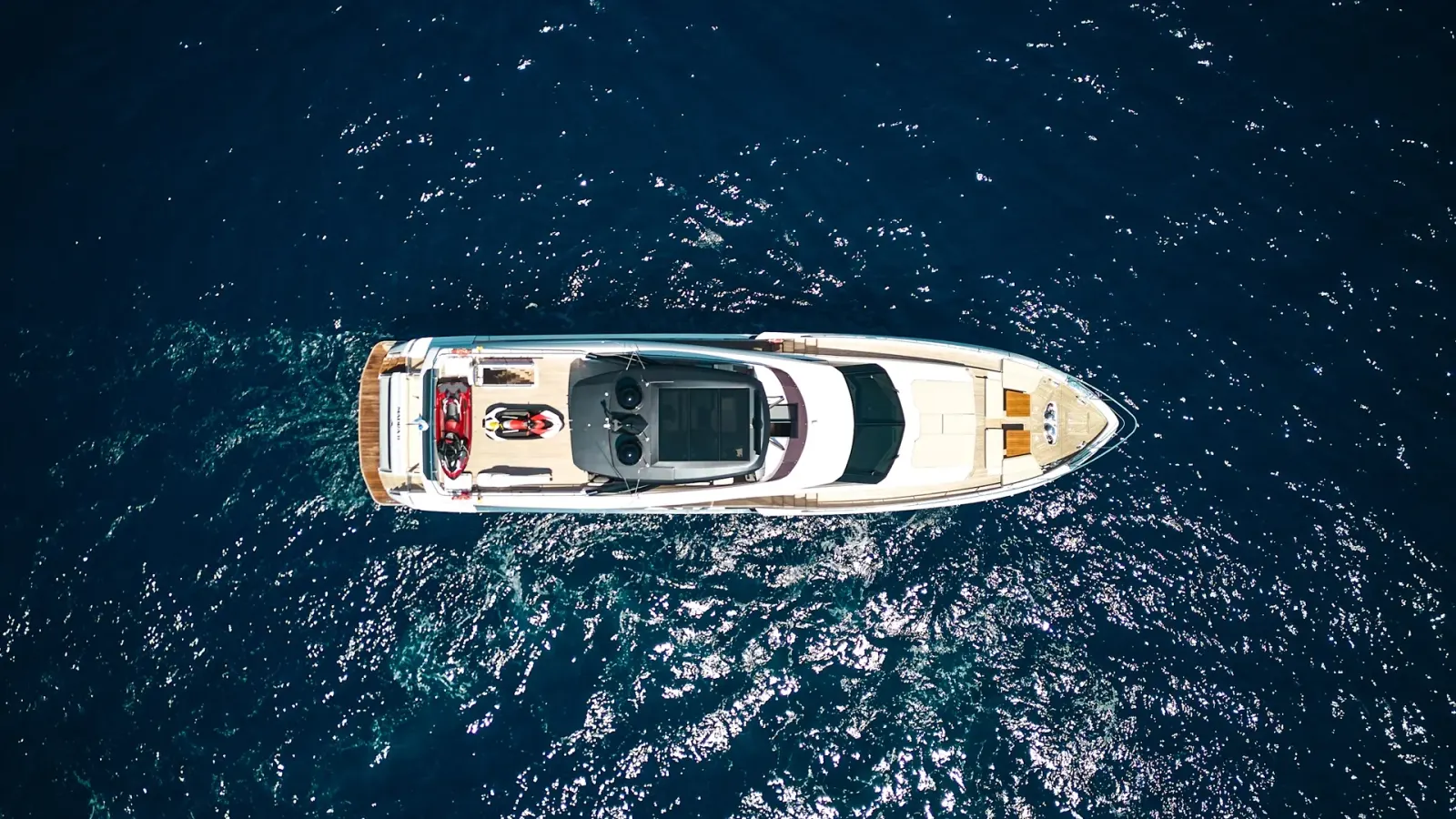 Mandra II Motor Yacht interior cabin view