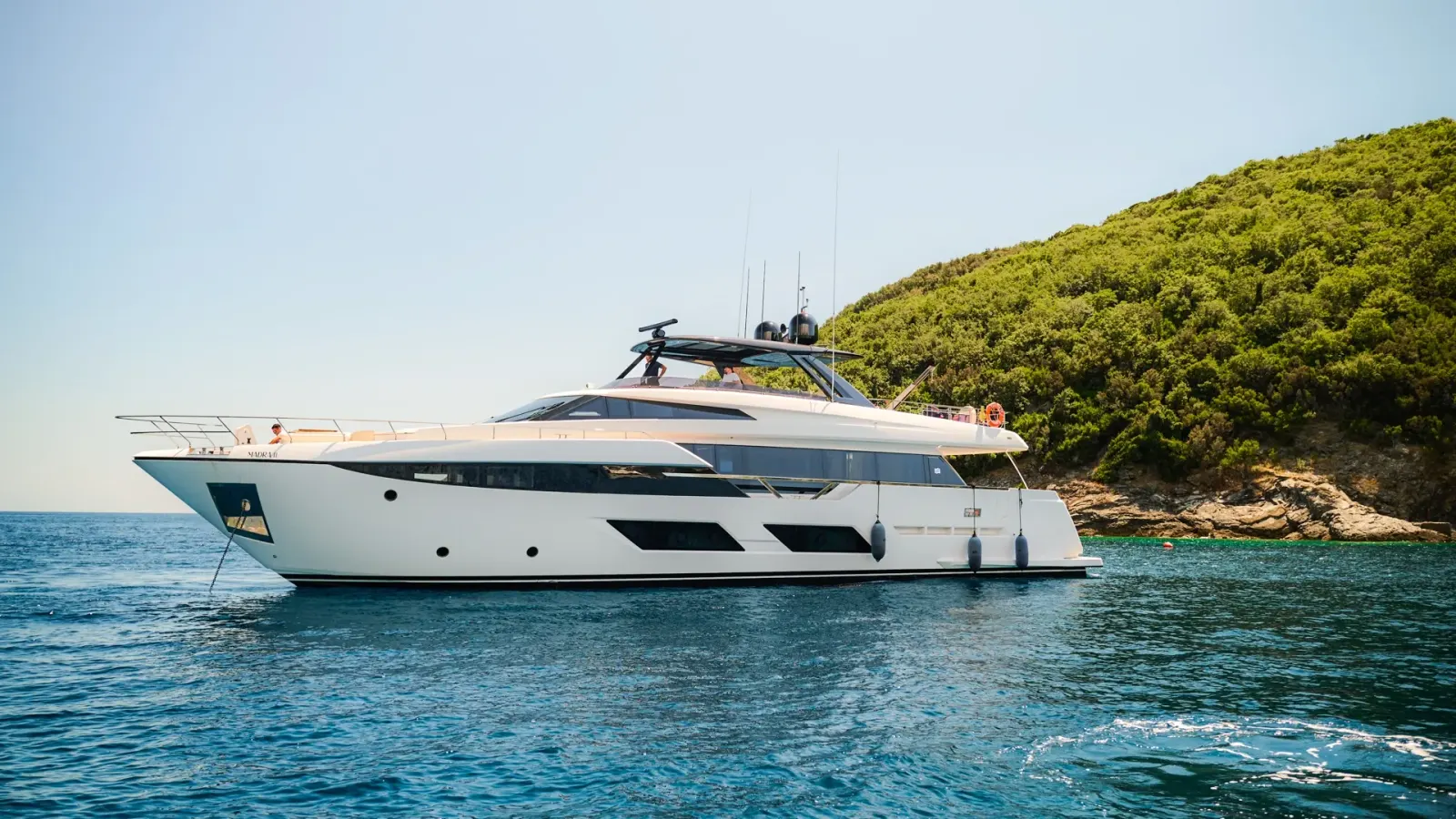 Mandra II sailing in Herceg Novi