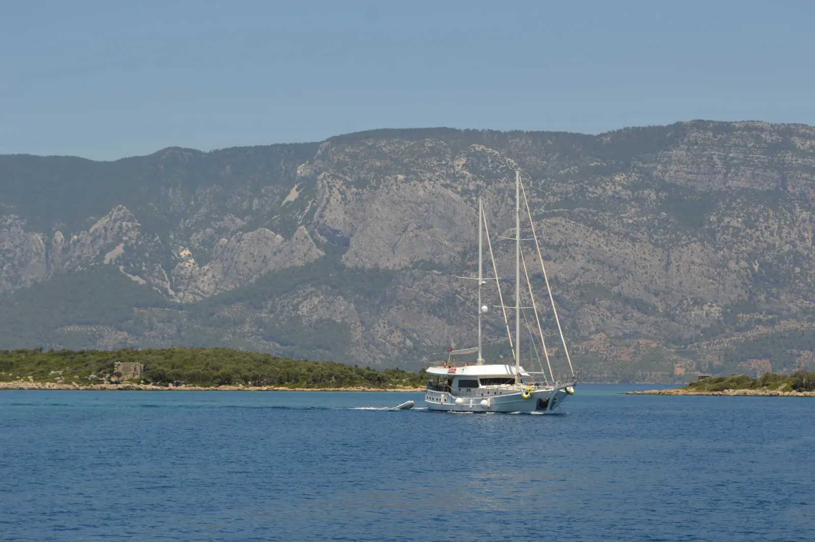 Gul Sultan sailing in Bodrum