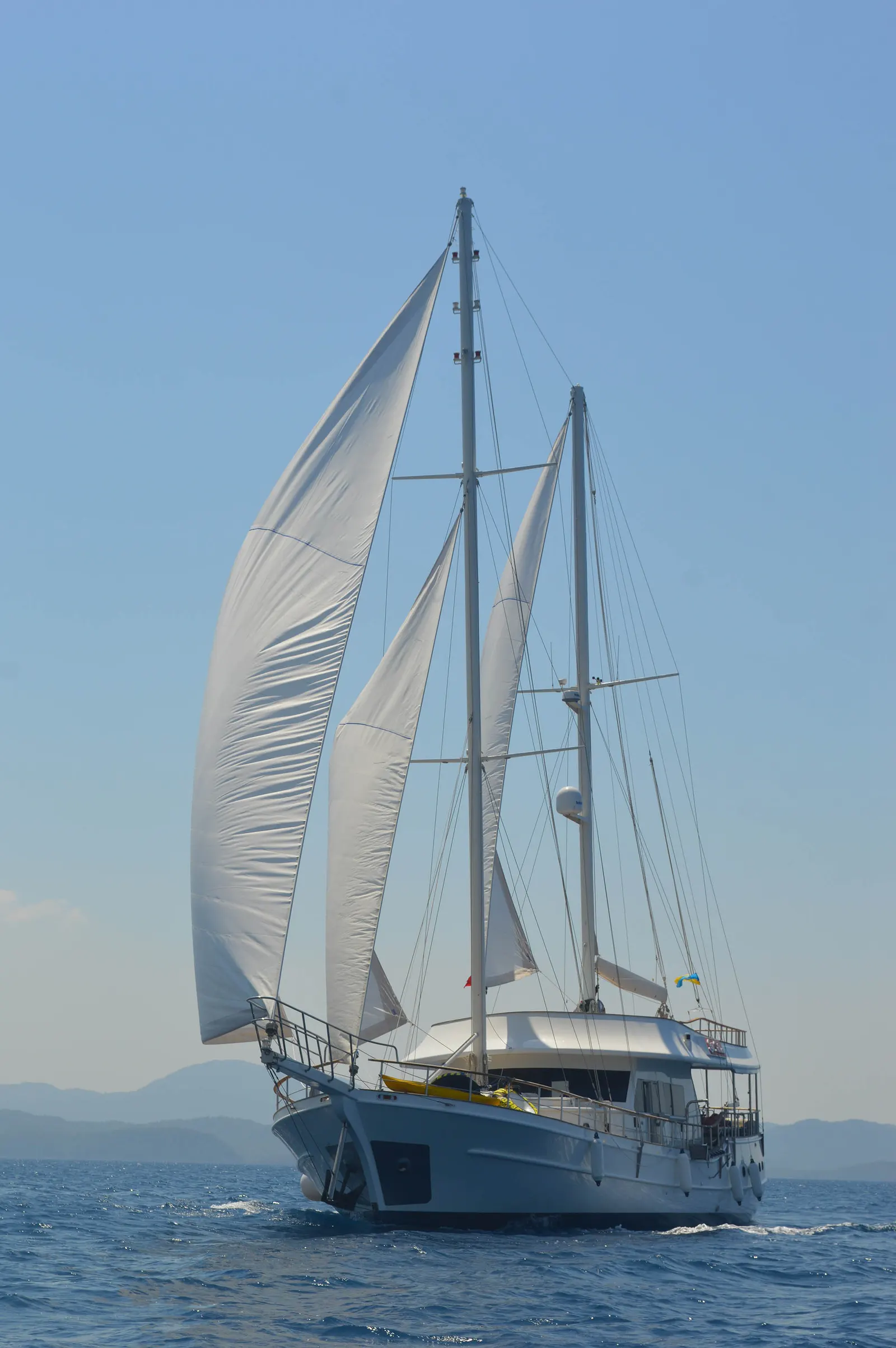 Gul Sultan sailing in Bodrum