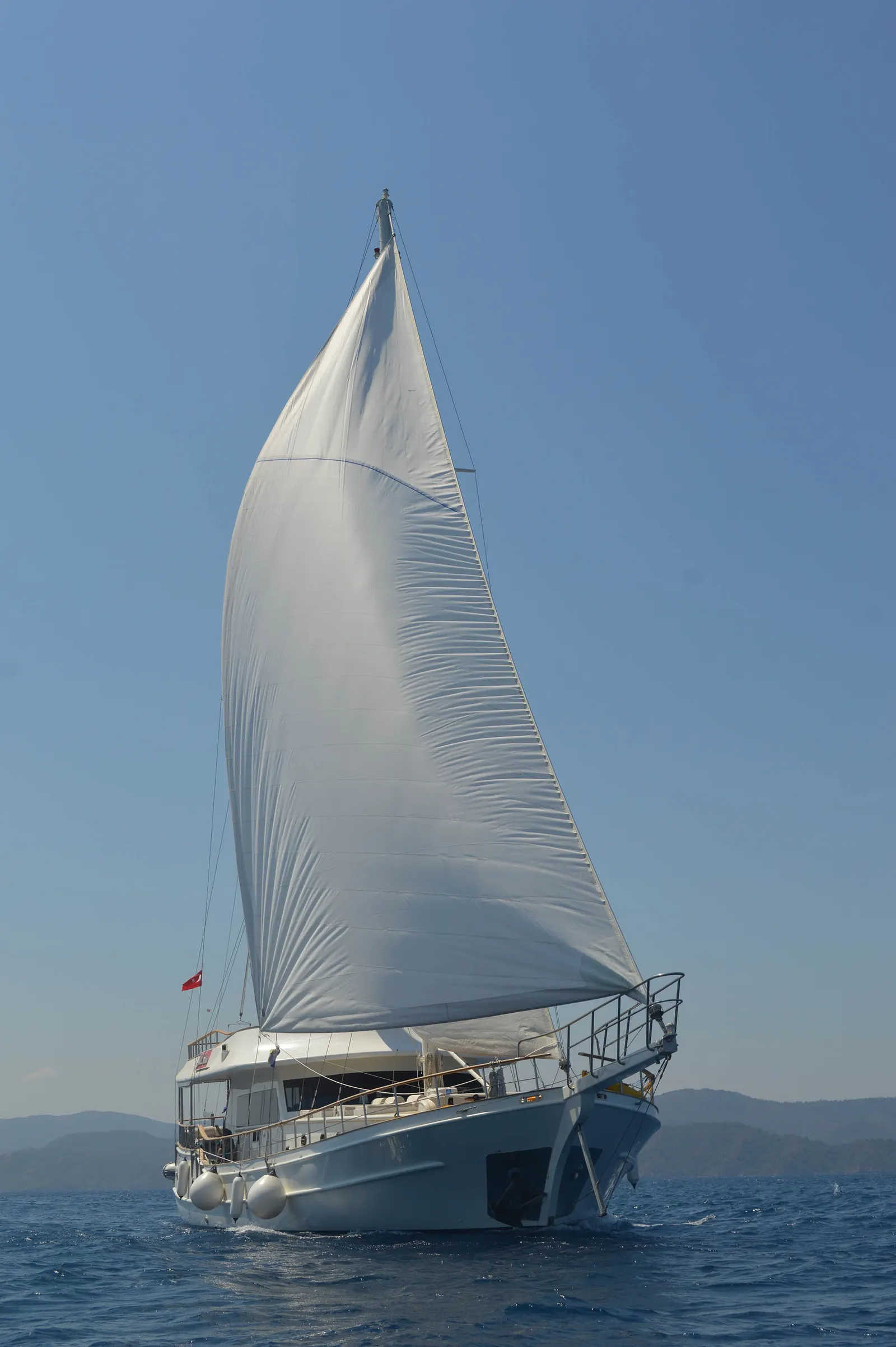 Gul Sultan sailing in Bodrum