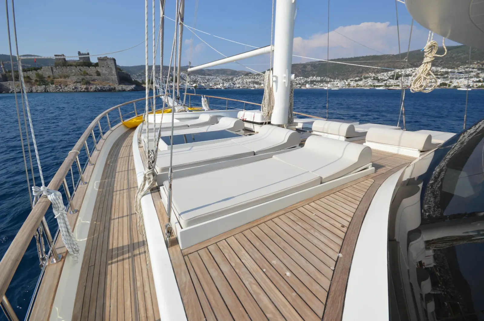 Gul Sultan sailing in Bodrum